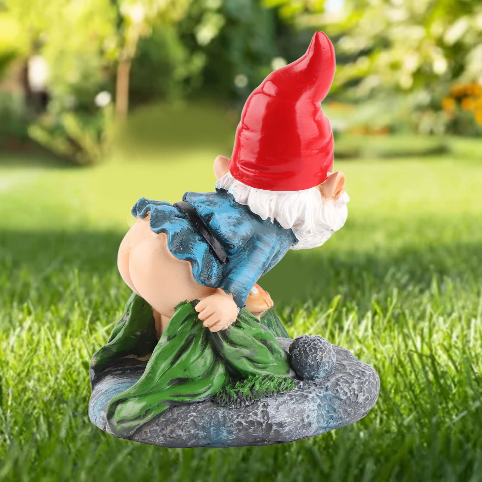 Dwarf Decorative Ornaments Durable Resin Decor Cute Gnome Figure Decorations view 12