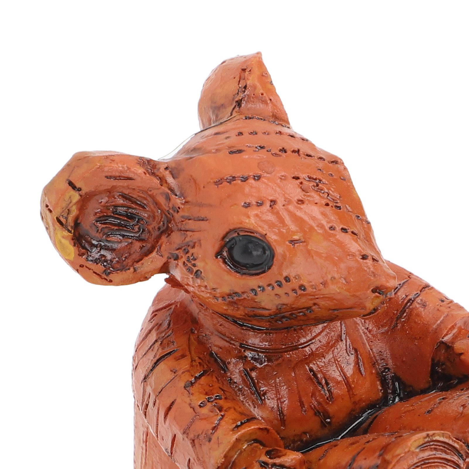 Church Mouse Statue Easy To Clean Brown Resin Church Mouse Resin Sculpture for view 13