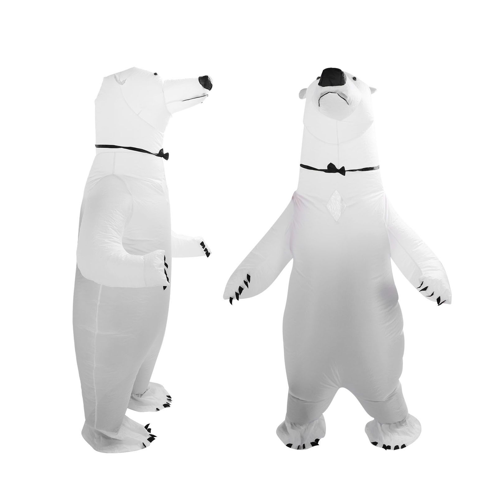 Inflatable Polar Bear Costume Reinforced Stitching Lightweight Reusable view 3