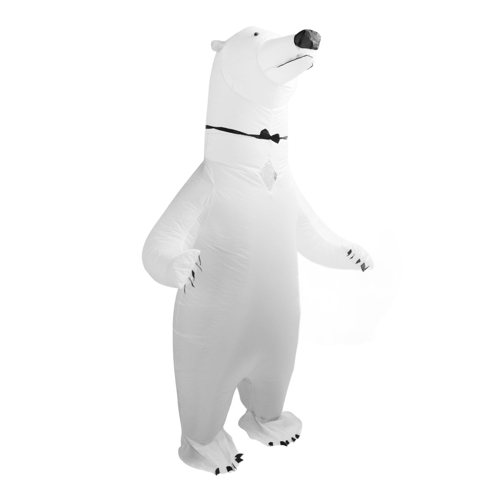 Inflatable Polar Bear Costume Reinforced Stitching Lightweight Reusable view 5