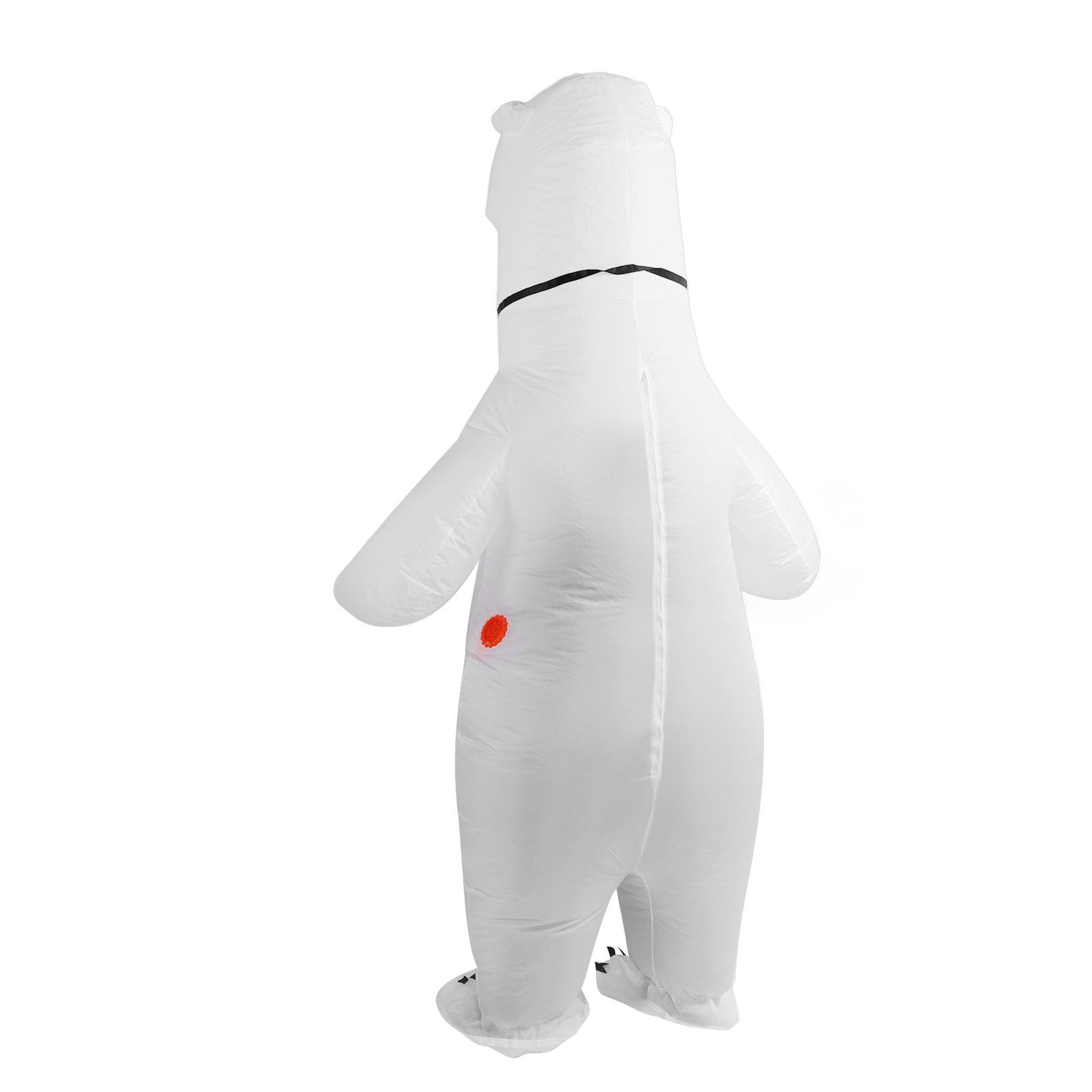 Inflatable Polar Bear Costume Reinforced Stitching Lightweight Reusable view 6
