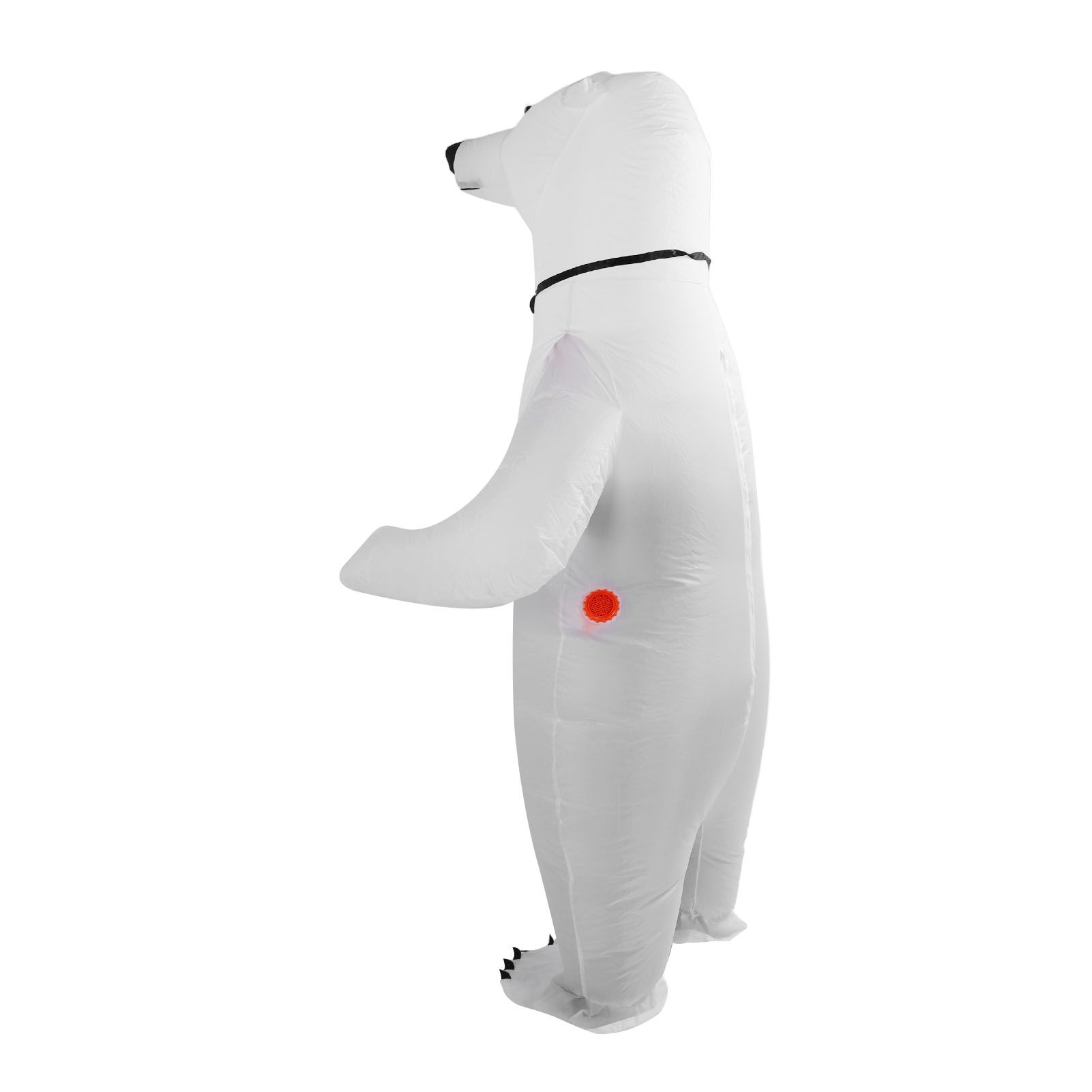 Inflatable Polar Bear Costume Reinforced Stitching Lightweight Reusable view 7