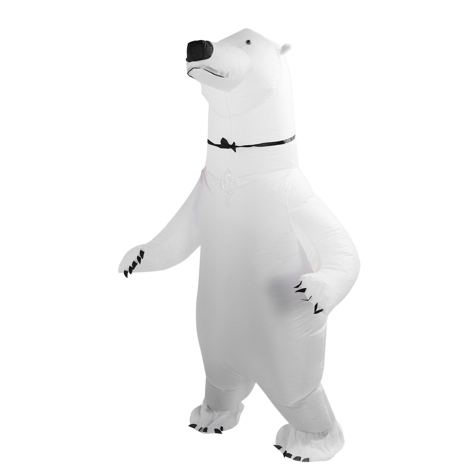 Inflatable Polar Bear Costume Reinforced Stitching Lightweight Reusable view 9