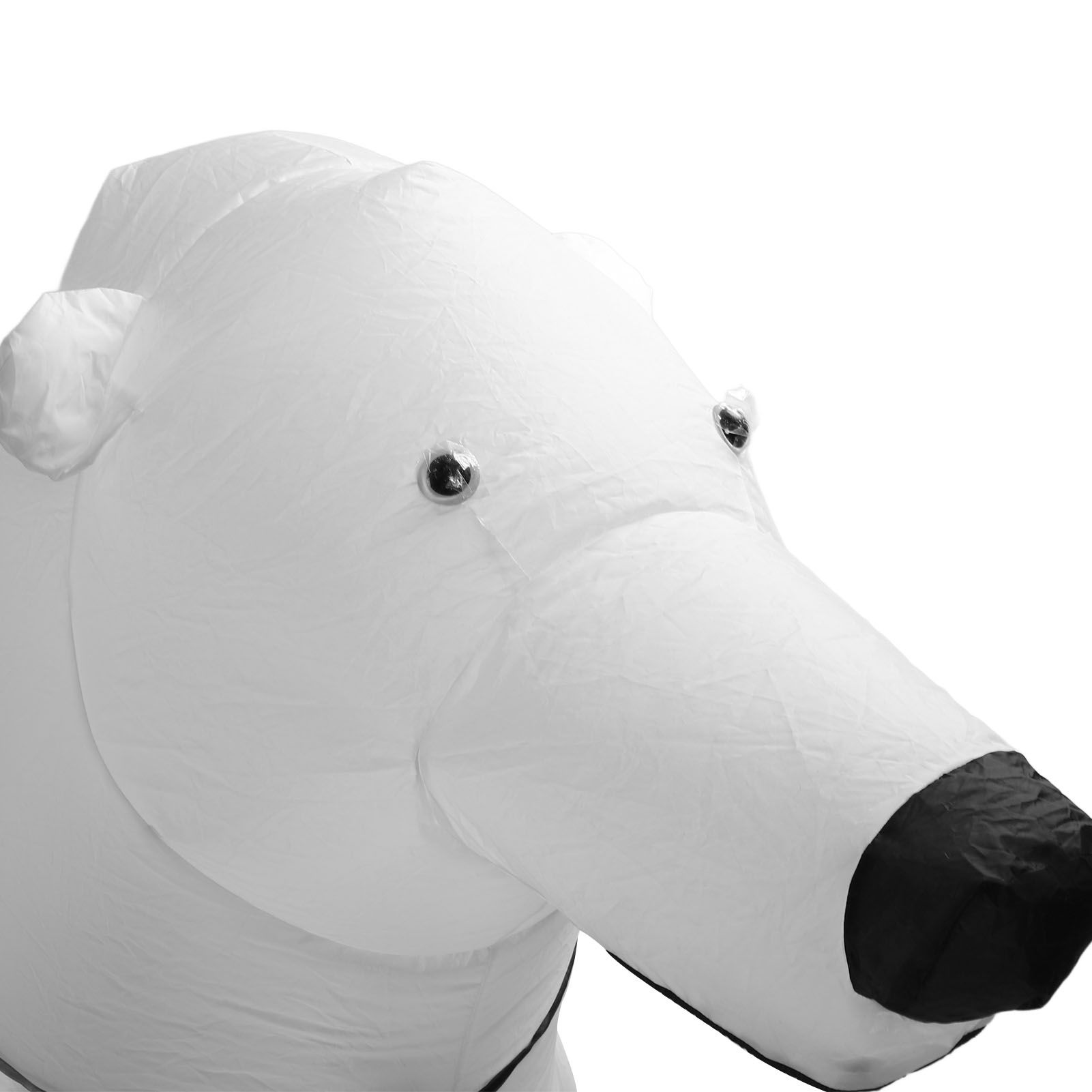 Inflatable Polar Bear Costume Reinforced Stitching Lightweight Reusable view 13