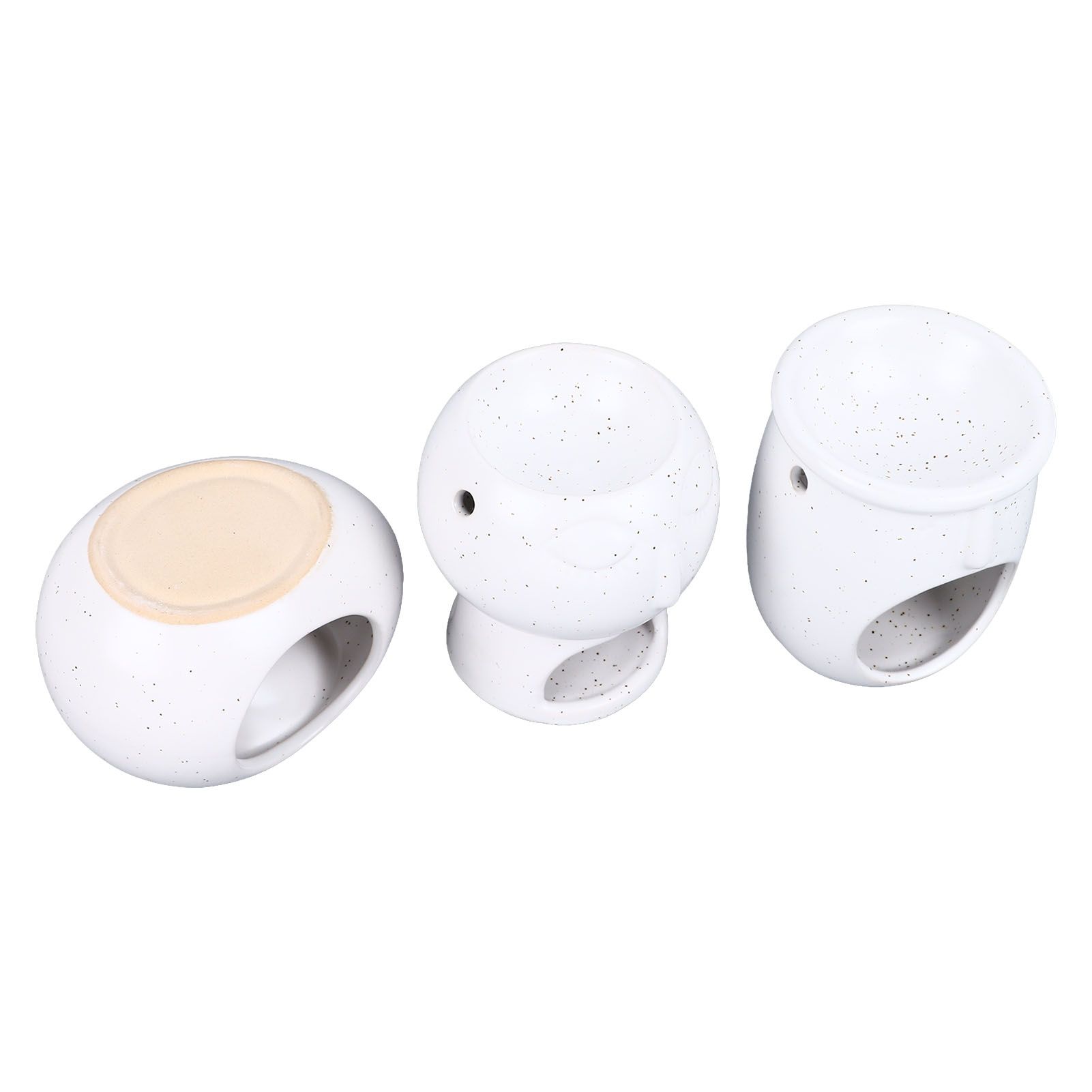 3Pcs Ceramic Tealight Candle Holder Oil Burner Wax Melt Oil Burner for Home view 7