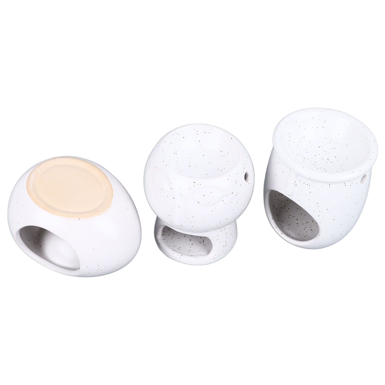 3Pcs Ceramic Tealight Candle Holder Oil Burner Wax Melt Oil Burner for Home view 9