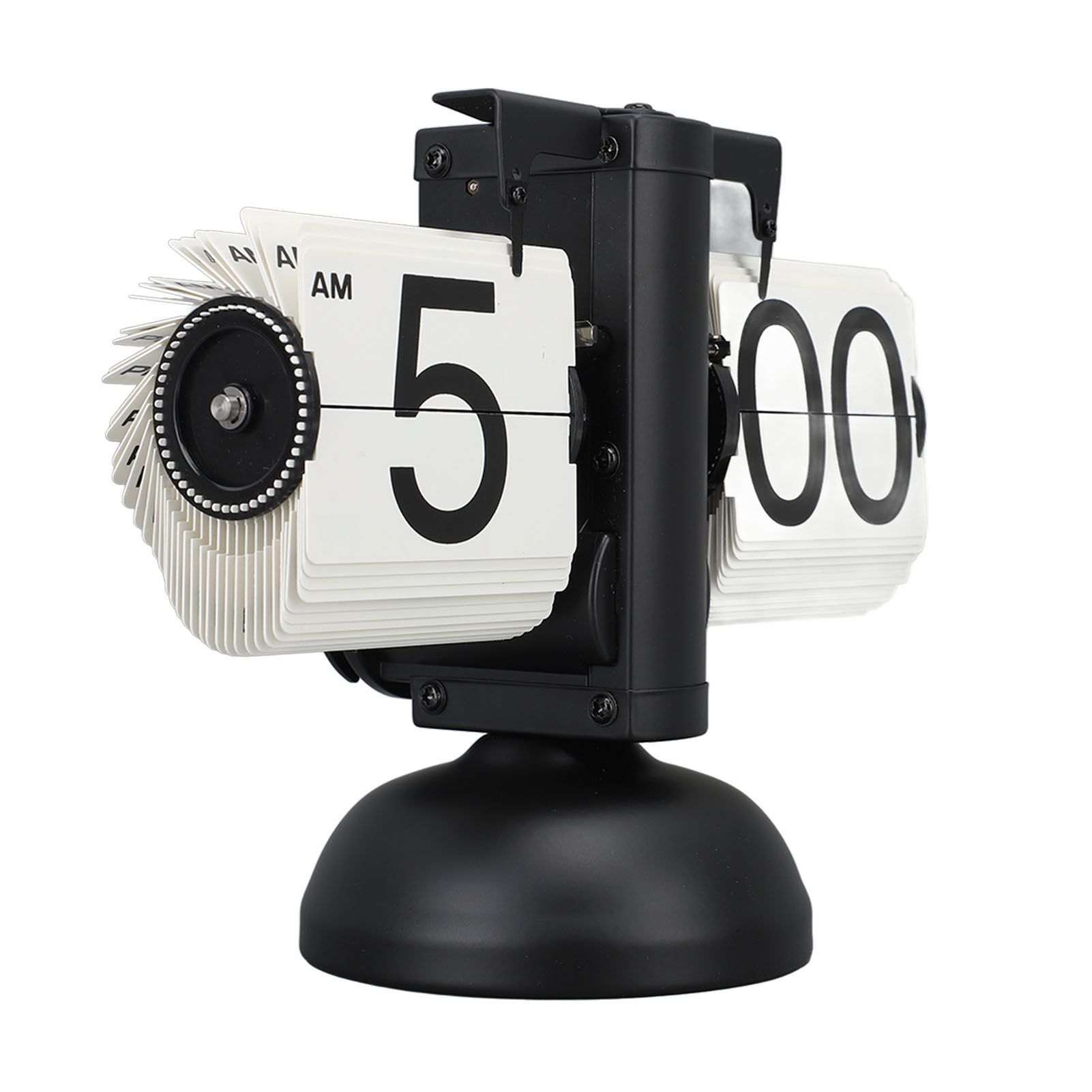 European Style Retro Digital Flip Down Clock 304 Stainless Steel Auto view 6
