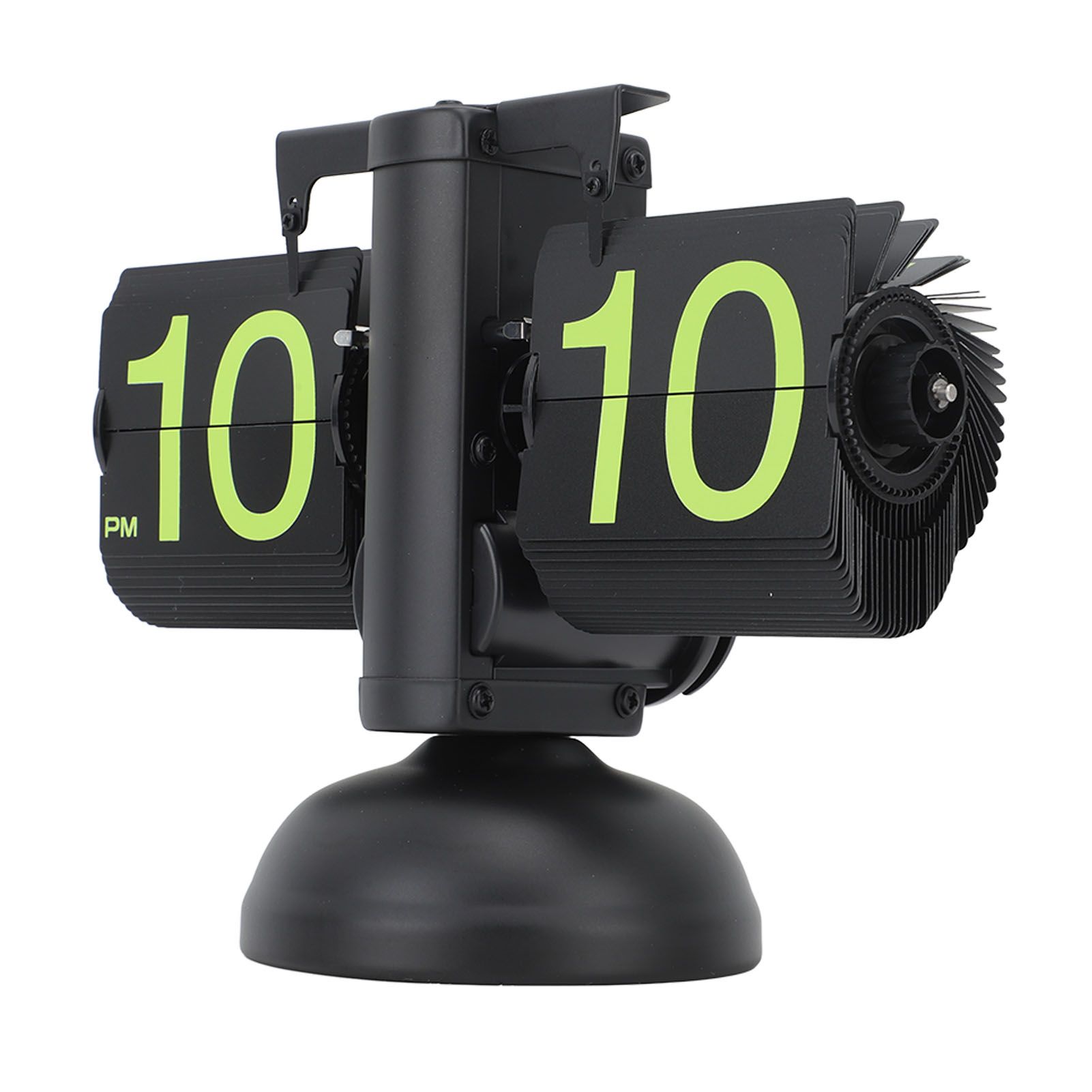 European Style Retro Digital Flip Down Clock 304 Stainless Steel Auto view 2