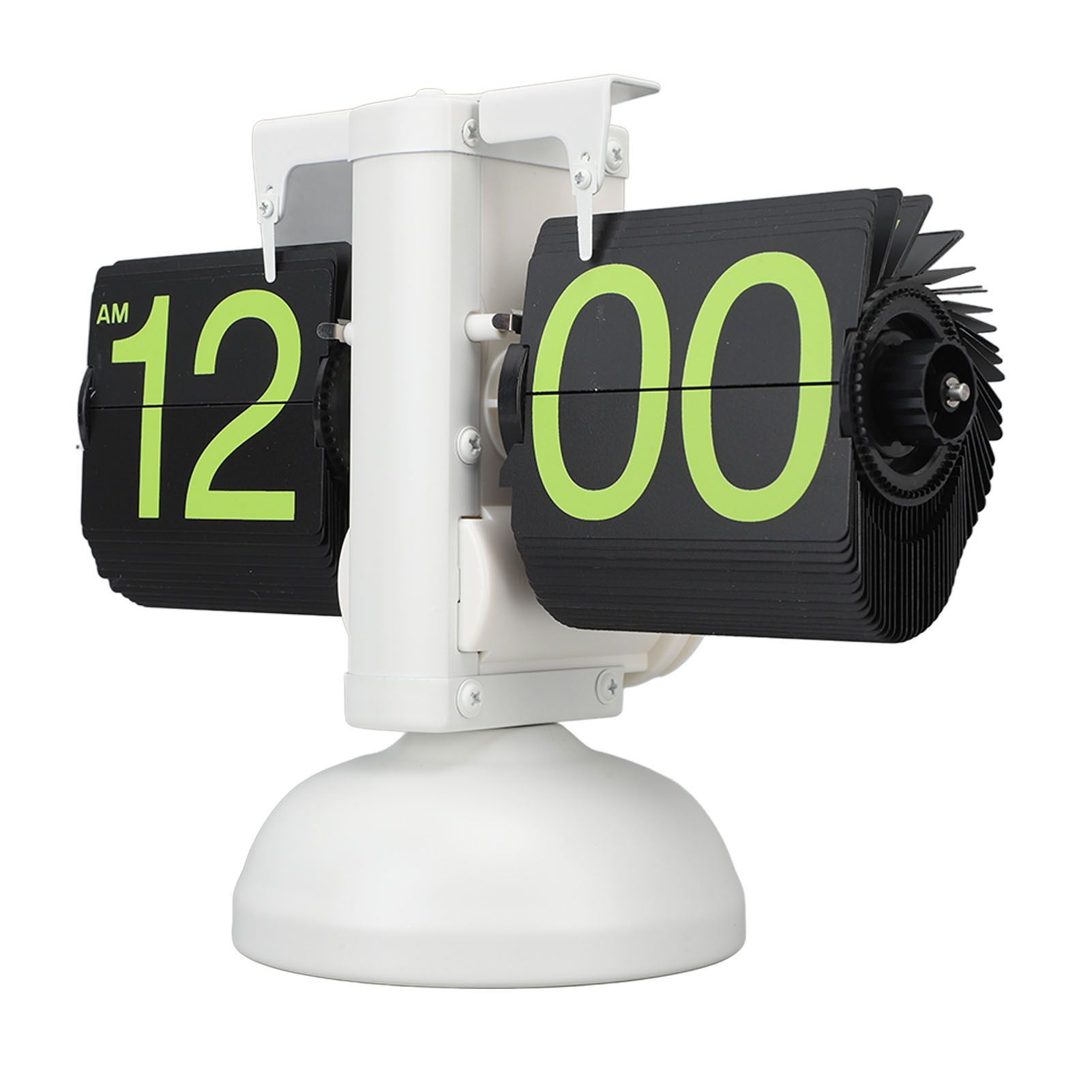 European Style Retro Digital Flip Down Clock 304 Stainless Steel Auto view 2