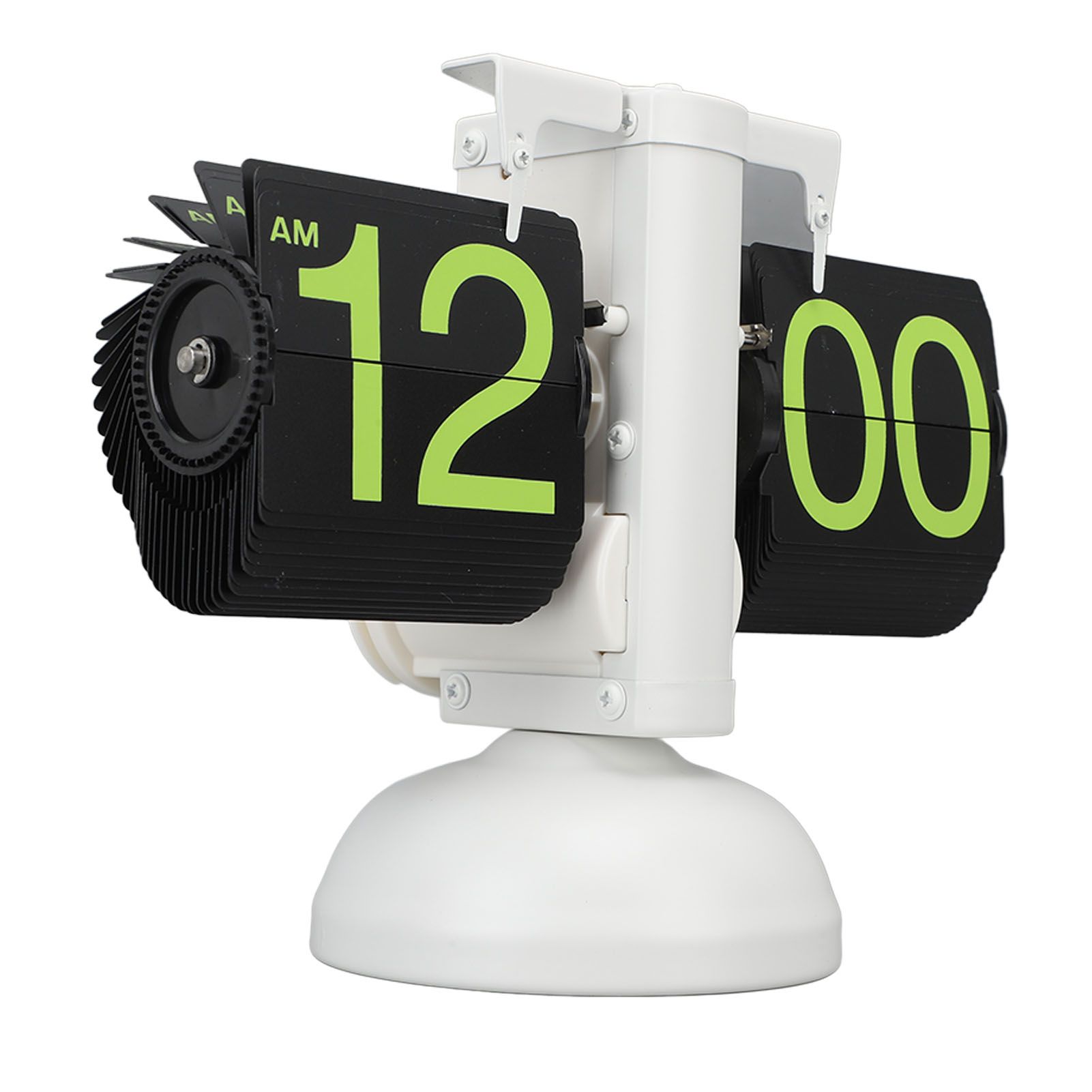 European Style Retro Digital Flip Down Clock 304 Stainless Steel Auto view 3