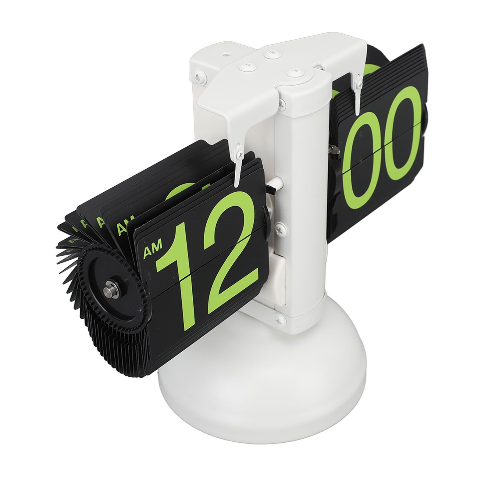European Style Retro Digital Flip Down Clock 304 Stainless Steel Auto view 7