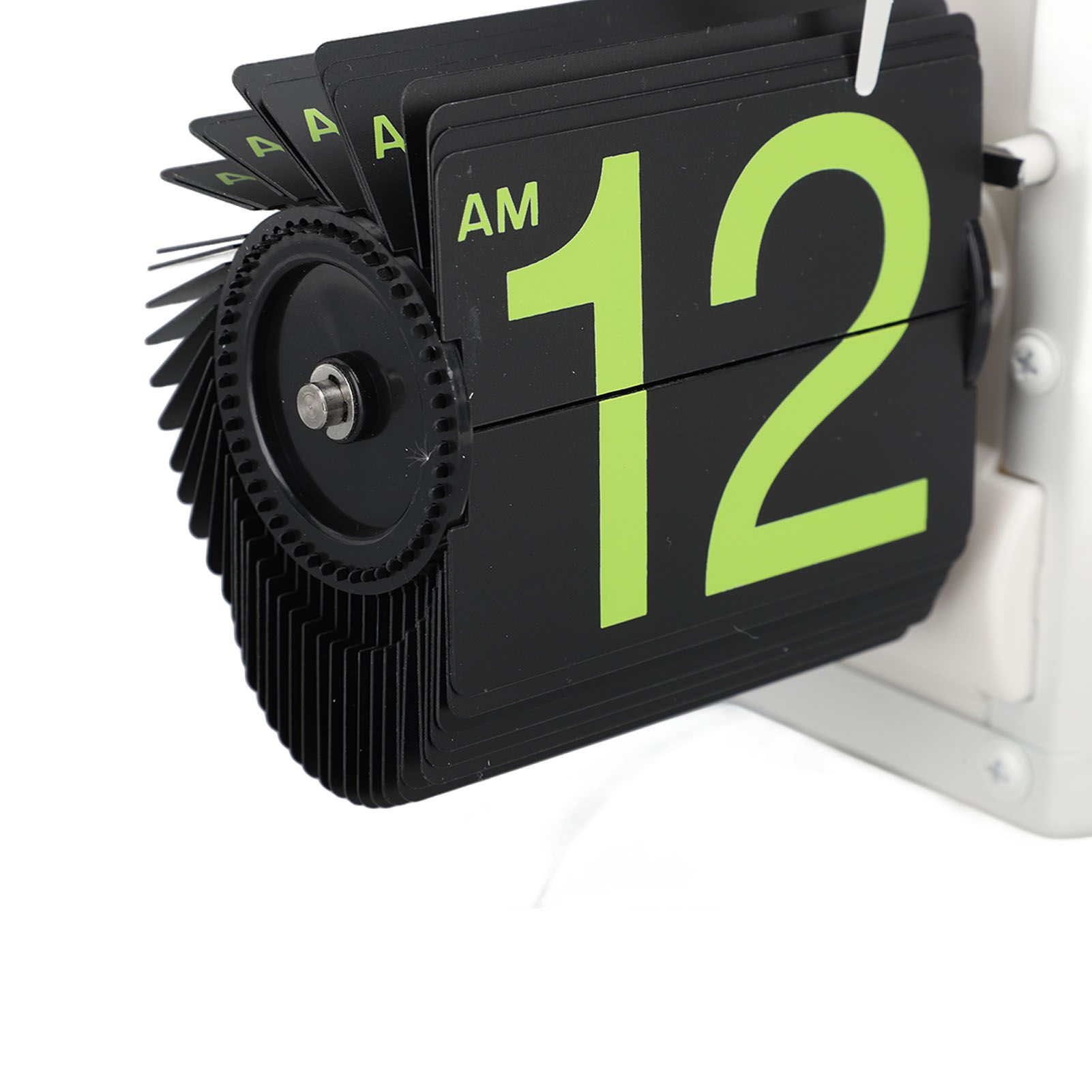 European Style Retro Digital Flip Down Clock 304 Stainless Steel Auto view 14