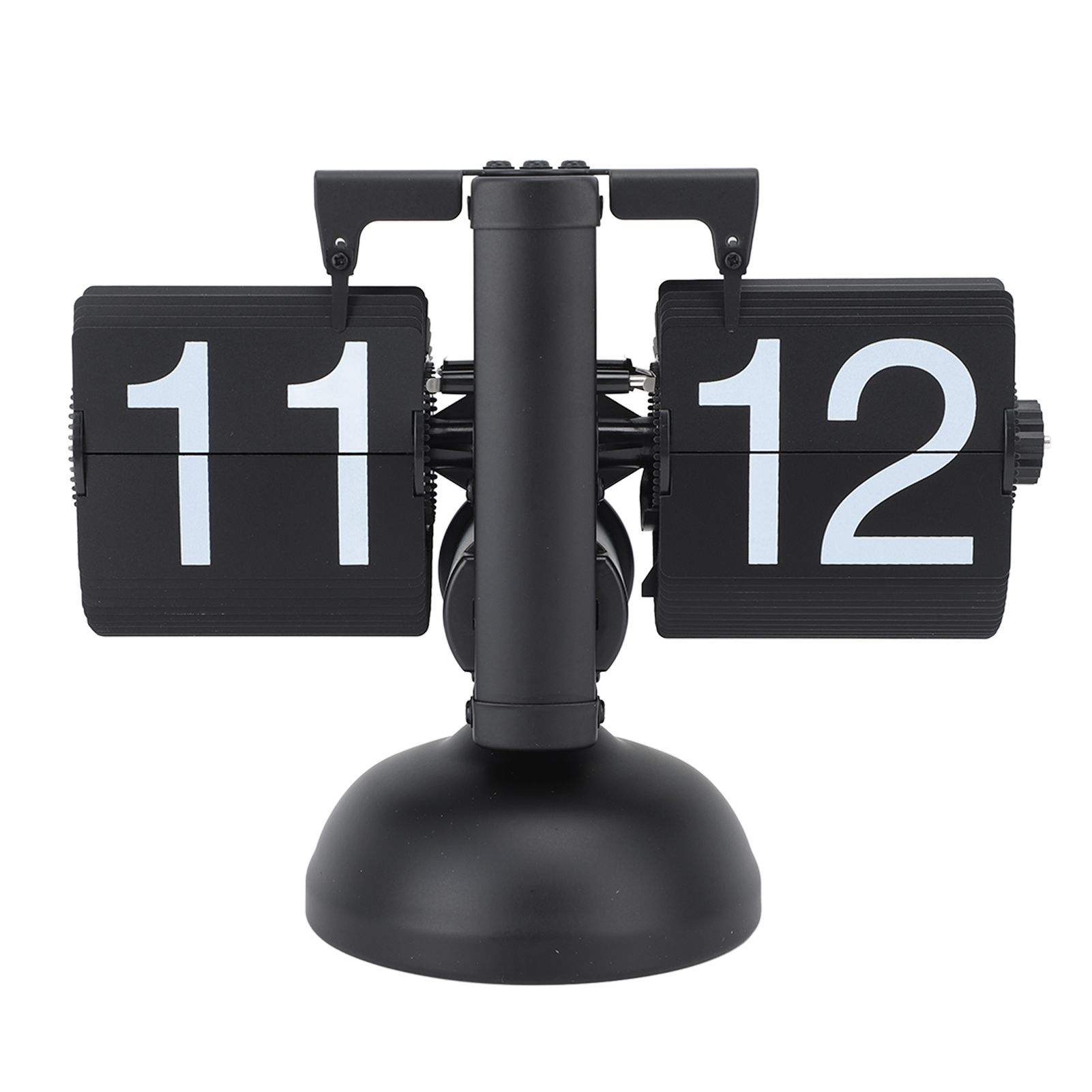 Flip Clock Large Number Battery Powered 304 Stainless Steel Tabletop Retro — image 1