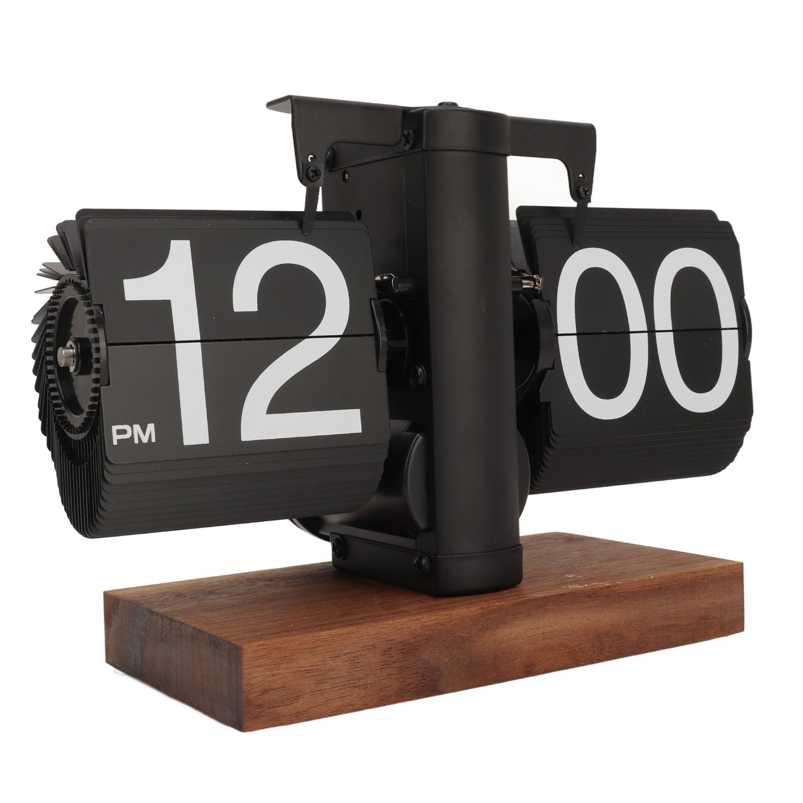 Digital Flip Down Clock Retro Automatic Turning Battery Operated Mechanical view 5