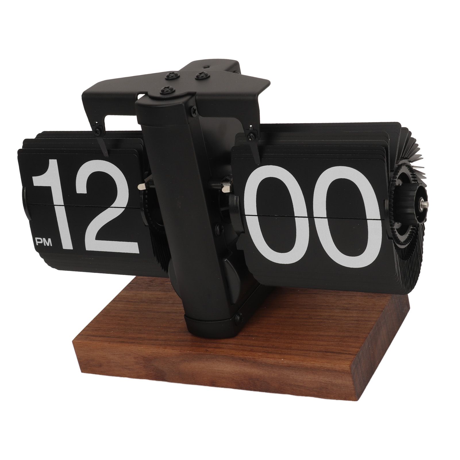 Digital Flip Down Clock Retro Automatic Turning Battery Operated Mechanical view 8