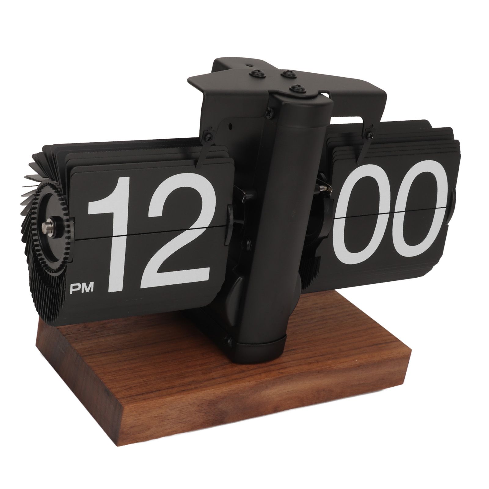 Digital Flip Down Clock Retro Automatic Turning Battery Operated Mechanical view 9