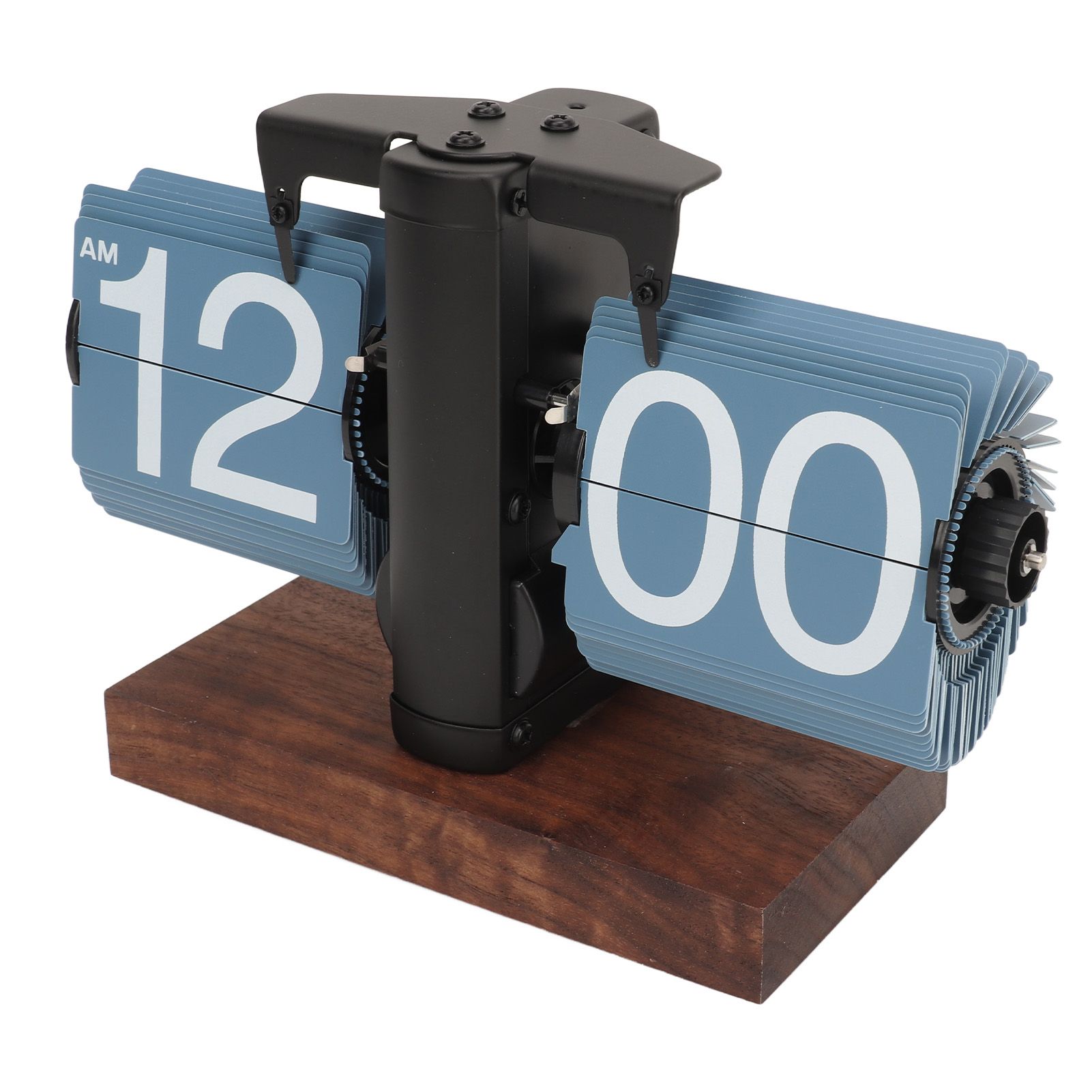 Digital Flip Down Clock Retro Automatic Turning Battery Operated Mechanical view 2