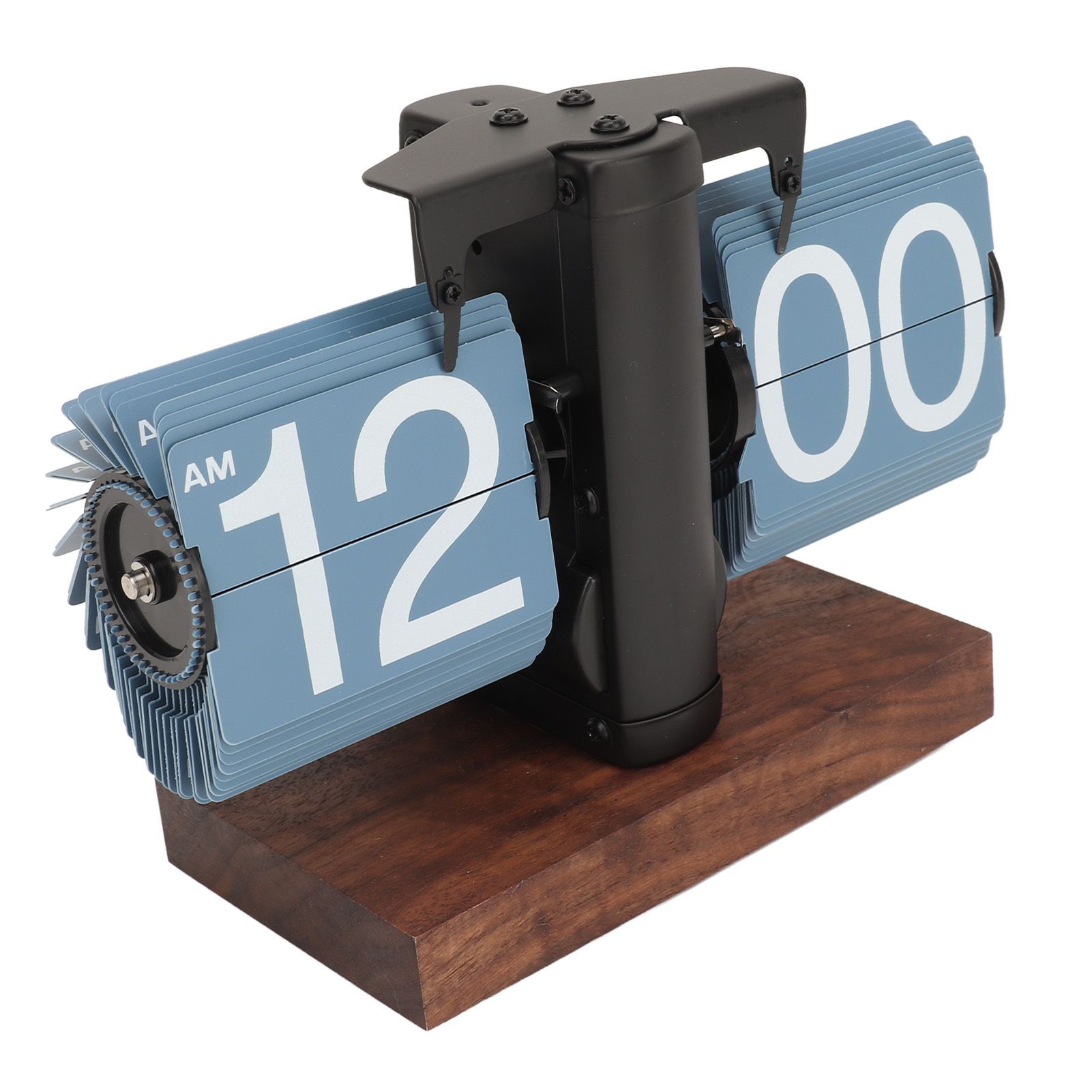 Digital Flip Down Clock Retro Automatic Turning Battery Operated Mechanical view 7