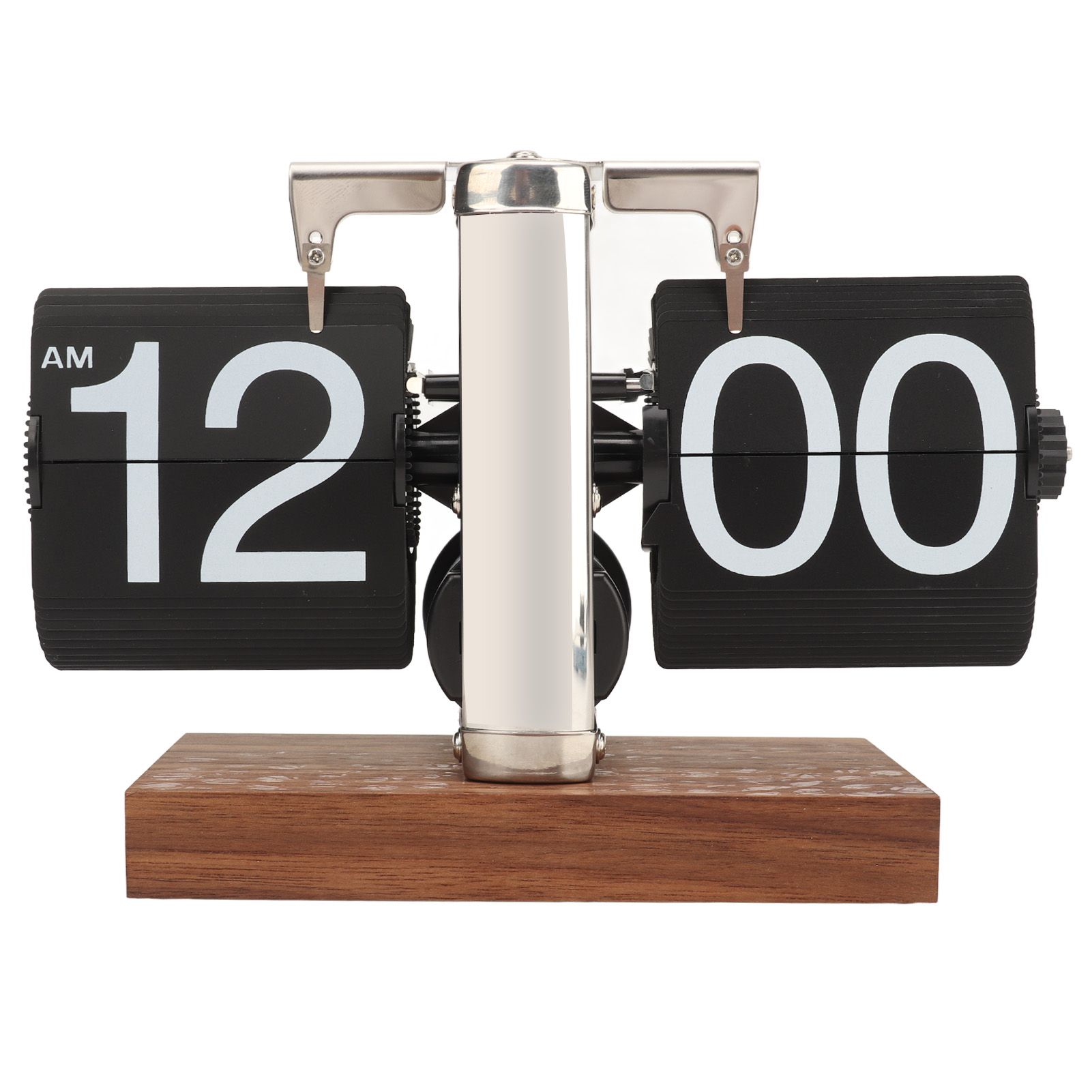 Digital Flip Down Clock Retro Automatic Turning Battery Operated Mechanical view 5