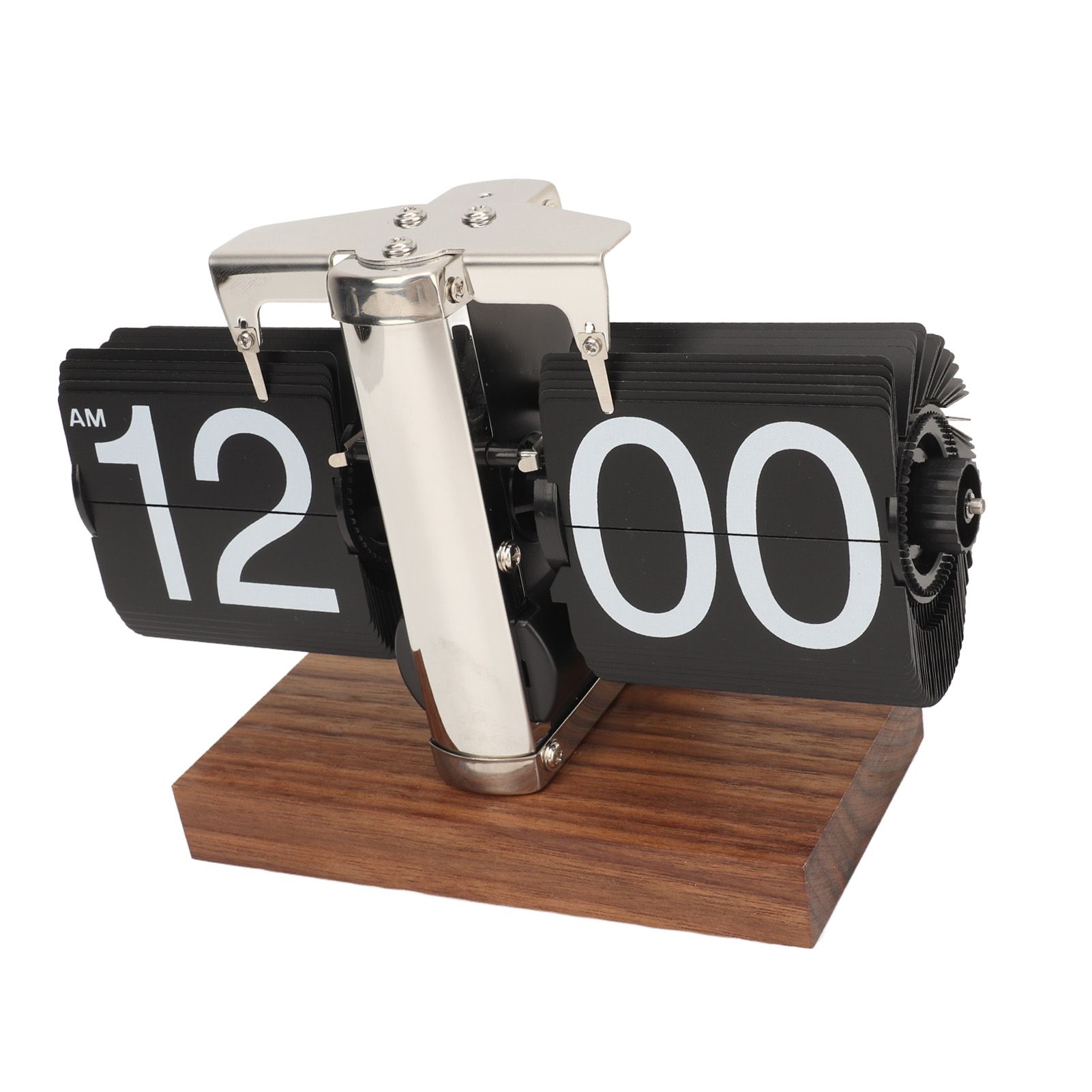 Digital Flip Down Clock Retro Automatic Turning Battery Operated Mechanical view 9
