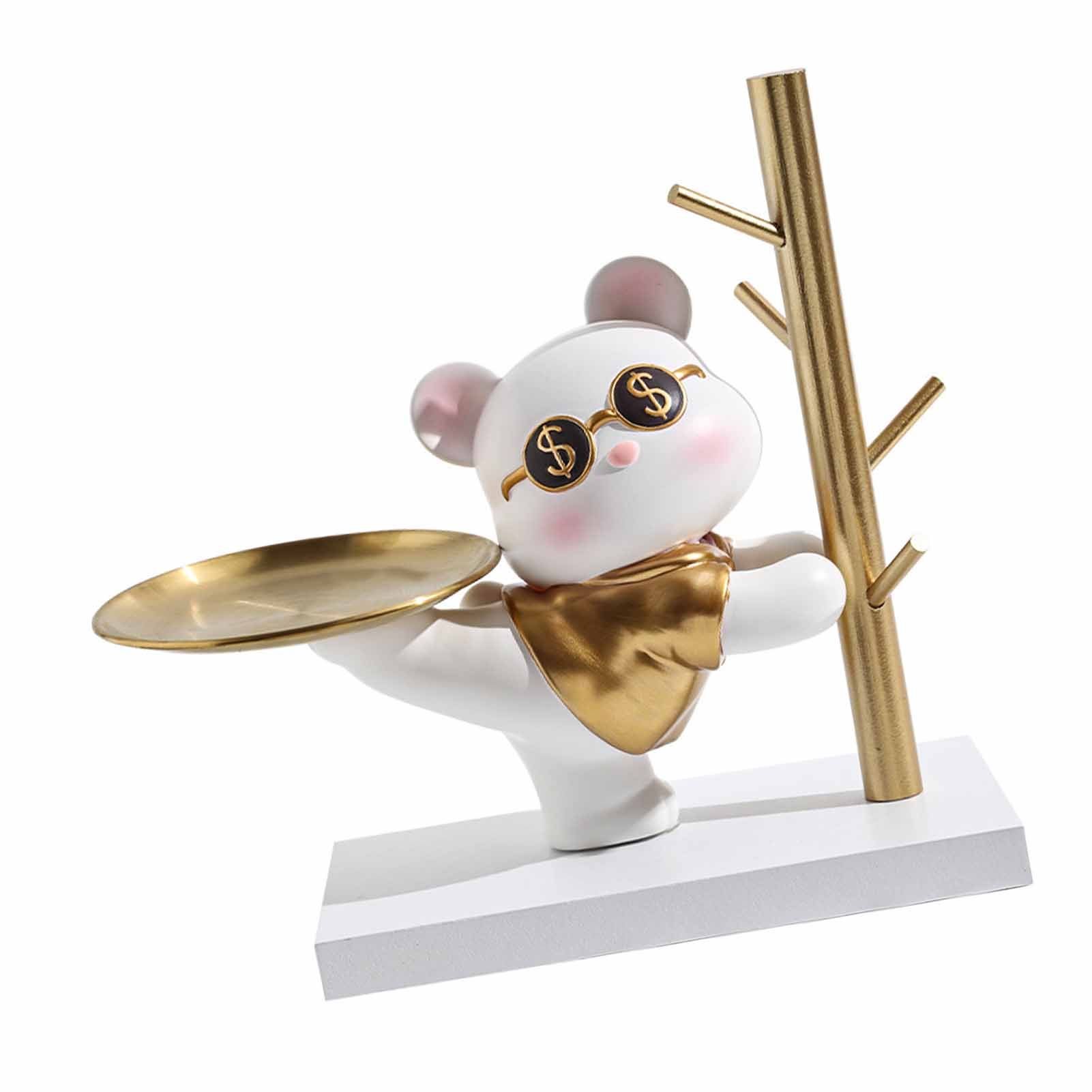 Entryway Key Storage Ornament Cartoon Cute Entryway Key Holder Ornament with view 3