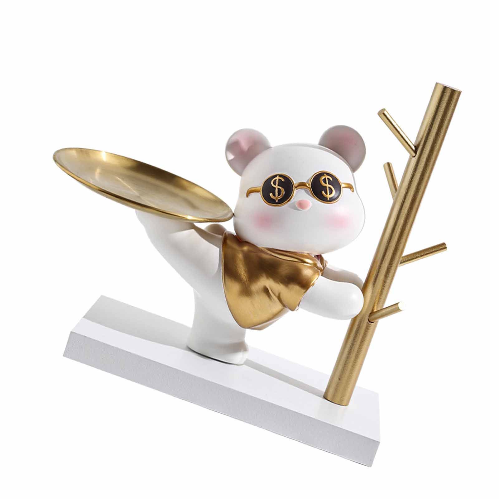 Entryway Key Storage Ornament Cartoon Cute Entryway Key Holder Ornament with view 5