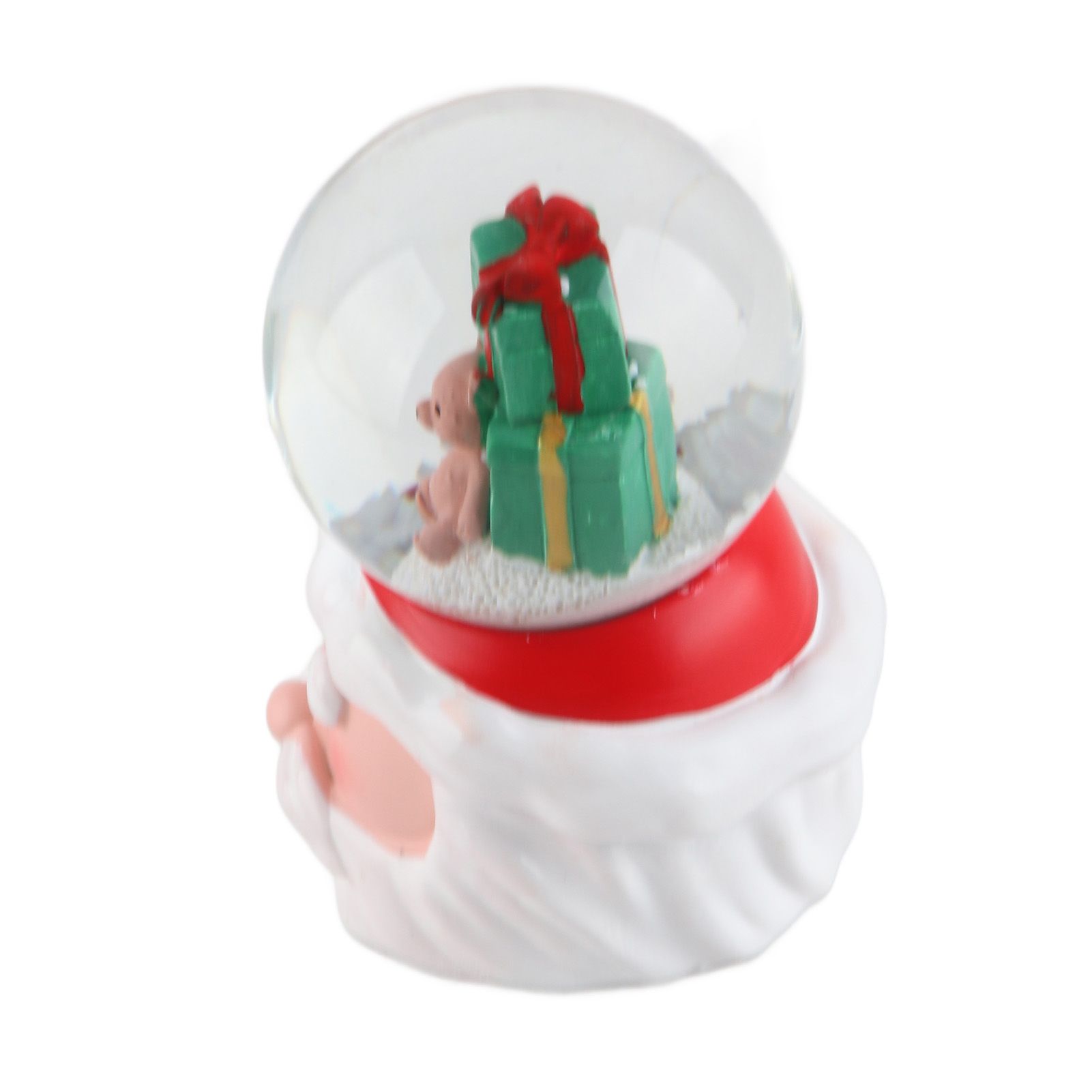 Lighted Christmas Crystal Ball Resin Cute Battery Powered Desktop Christmas view 4