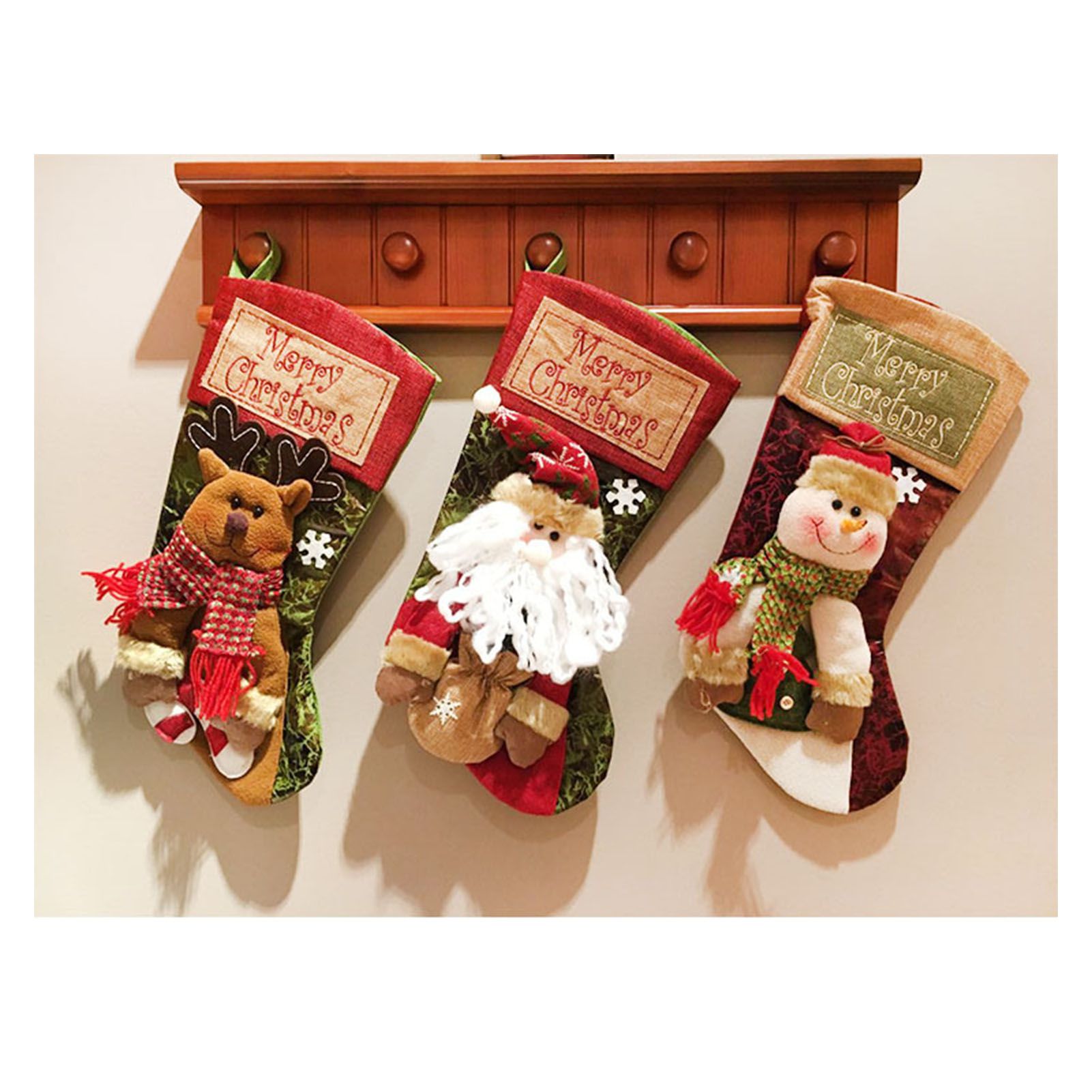 Christmas Stockings Exquisite Handcrafted Personalized Xmas Hanging Stocking view 8