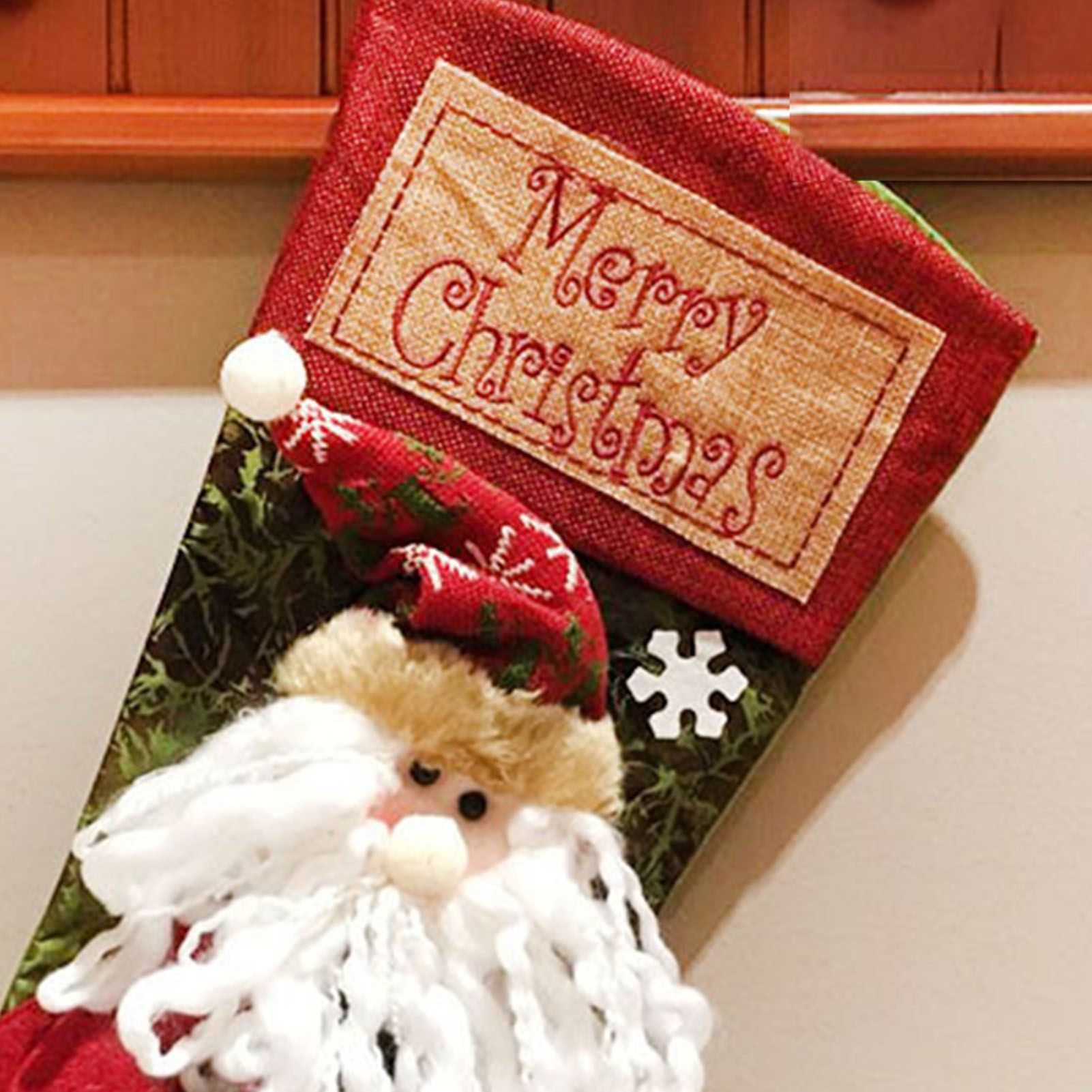 Christmas Stockings Exquisite Handcrafted Personalized Xmas Hanging Stocking view 11