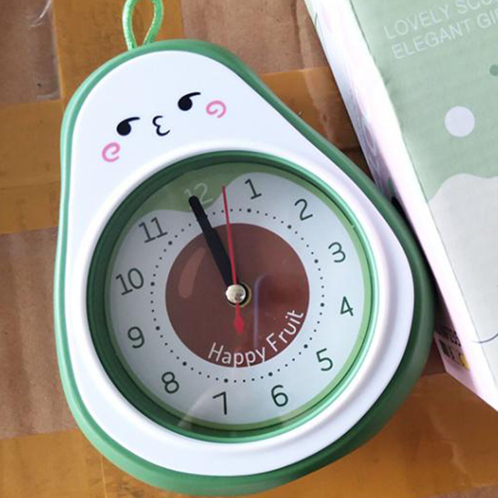Cartoon Fruit Alarm Clock Kids Alarm Clock Decorative Ornaments Children Gift view 6