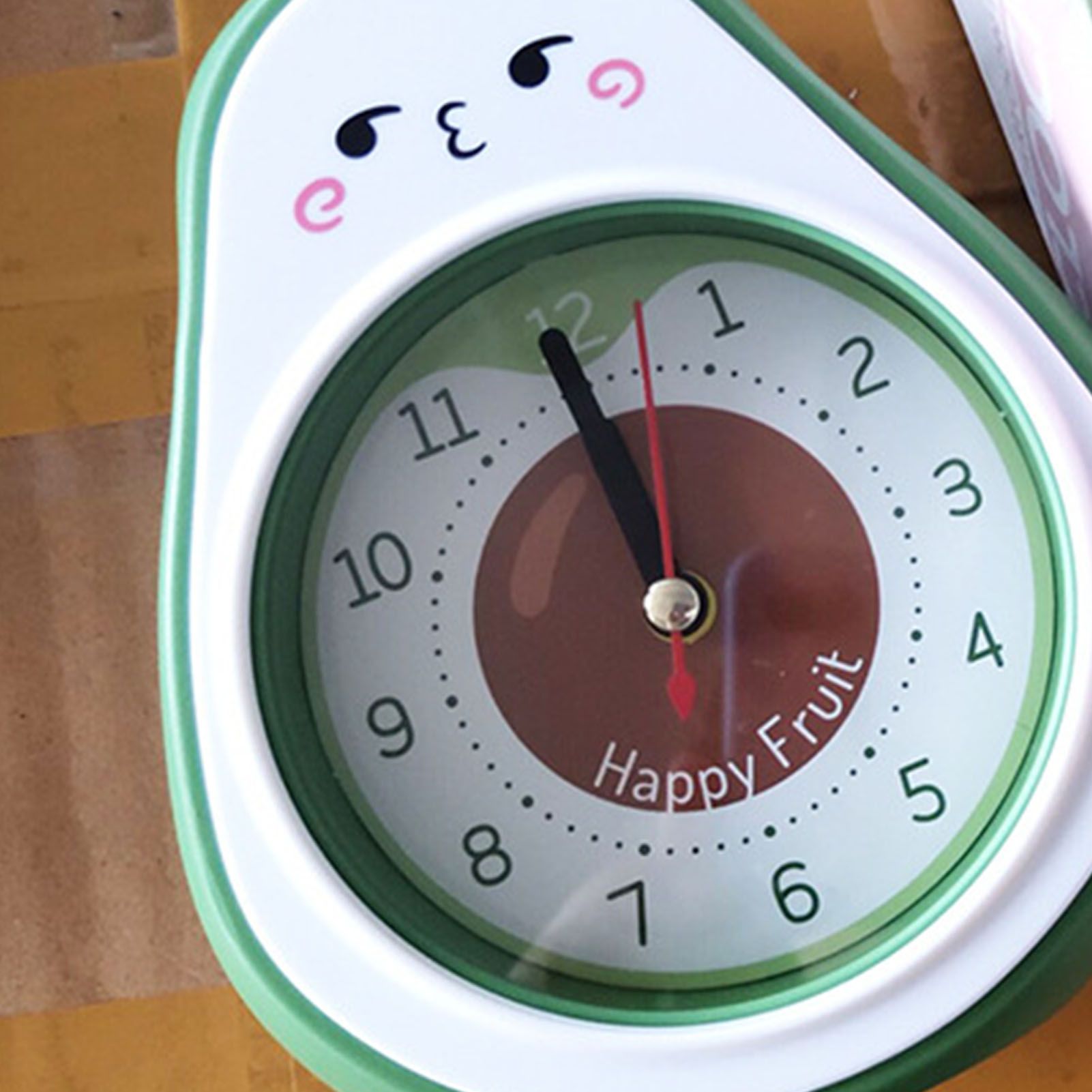 Cartoon Fruit Alarm Clock Kids Alarm Clock Decorative Ornaments Children Gift view 7