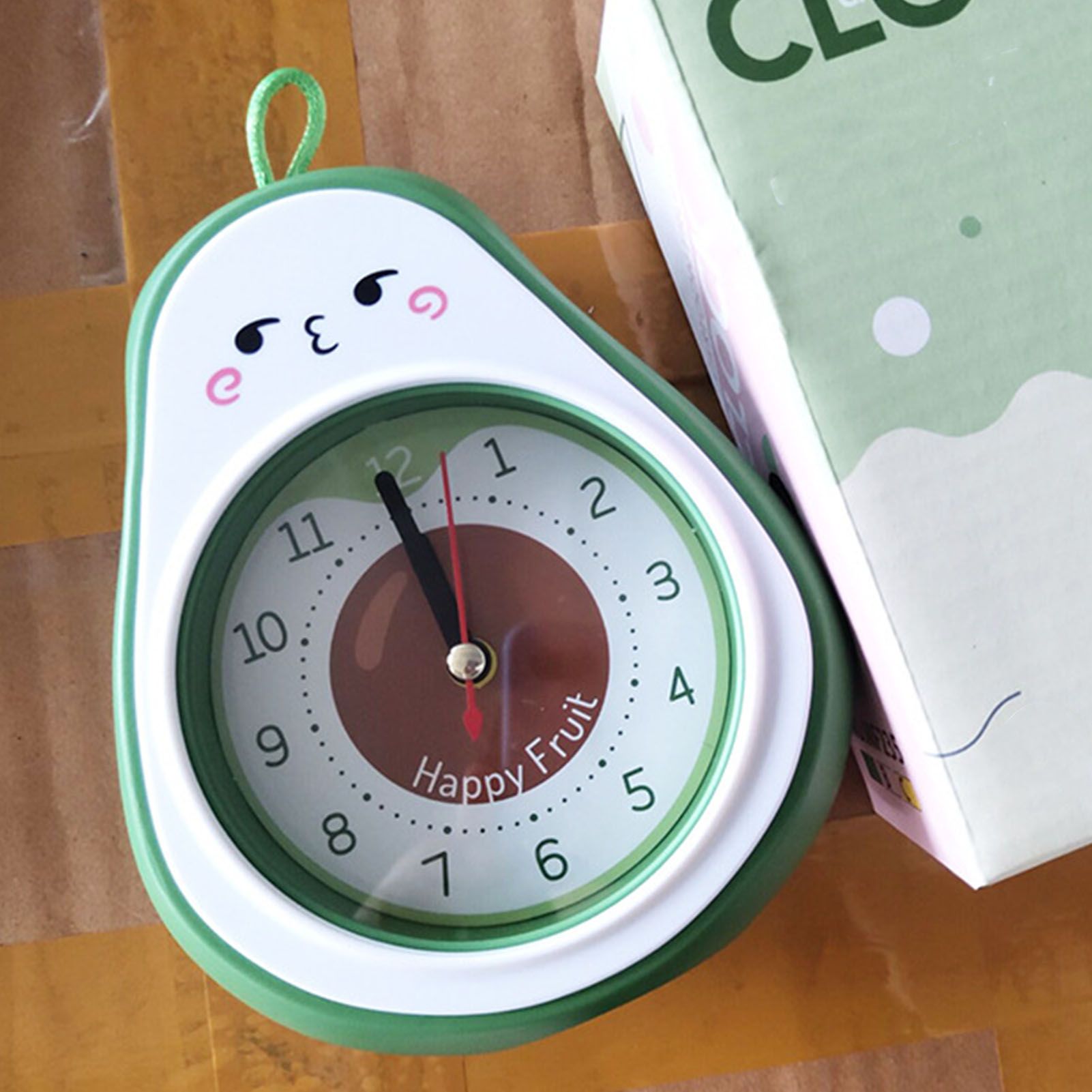 Cartoon Fruit Alarm Clock Kids Alarm Clock Decorative Ornaments Children Gift view 8