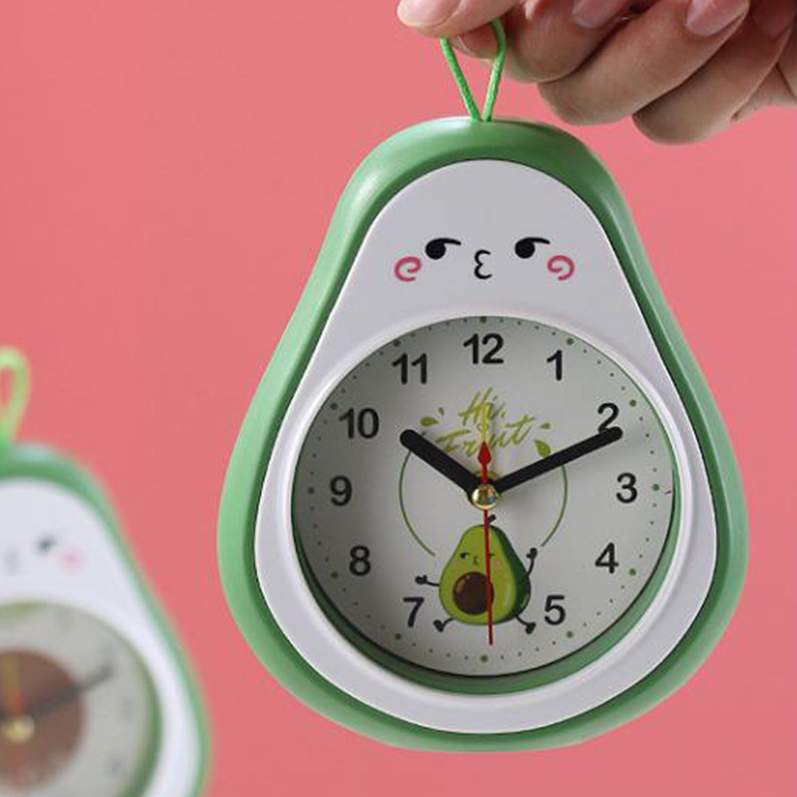 Cartoon Fruit Alarm Clock Kids Alarm Clock Decorative Ornaments Children Gift view 10