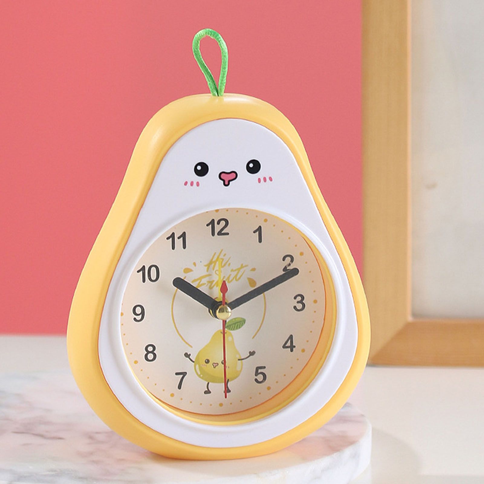 Cartoon Fruit Alarm Clock Kids Alarm Clock Decorative Ornaments Children Gift view 5