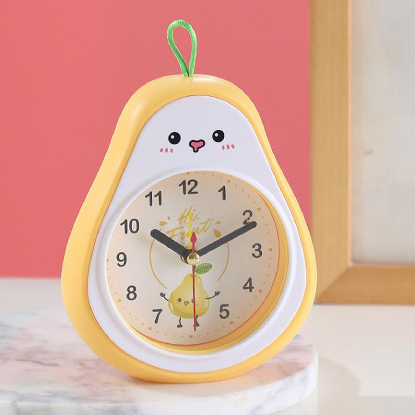 Cartoon Fruit Alarm Clock Kids Alarm Clock Decorative Ornaments Children Gift view 7