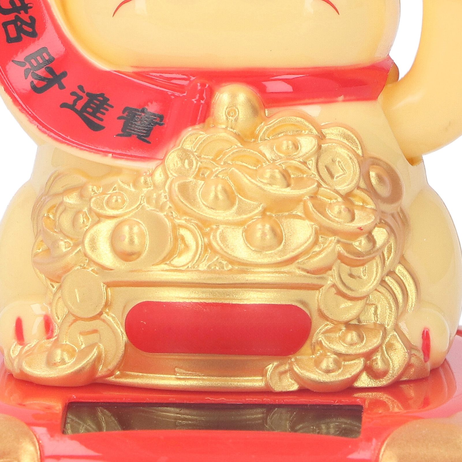 Lucky Cat Decoration Solar Power Arm Waving Fortune Cat Decorative Wealth view 14