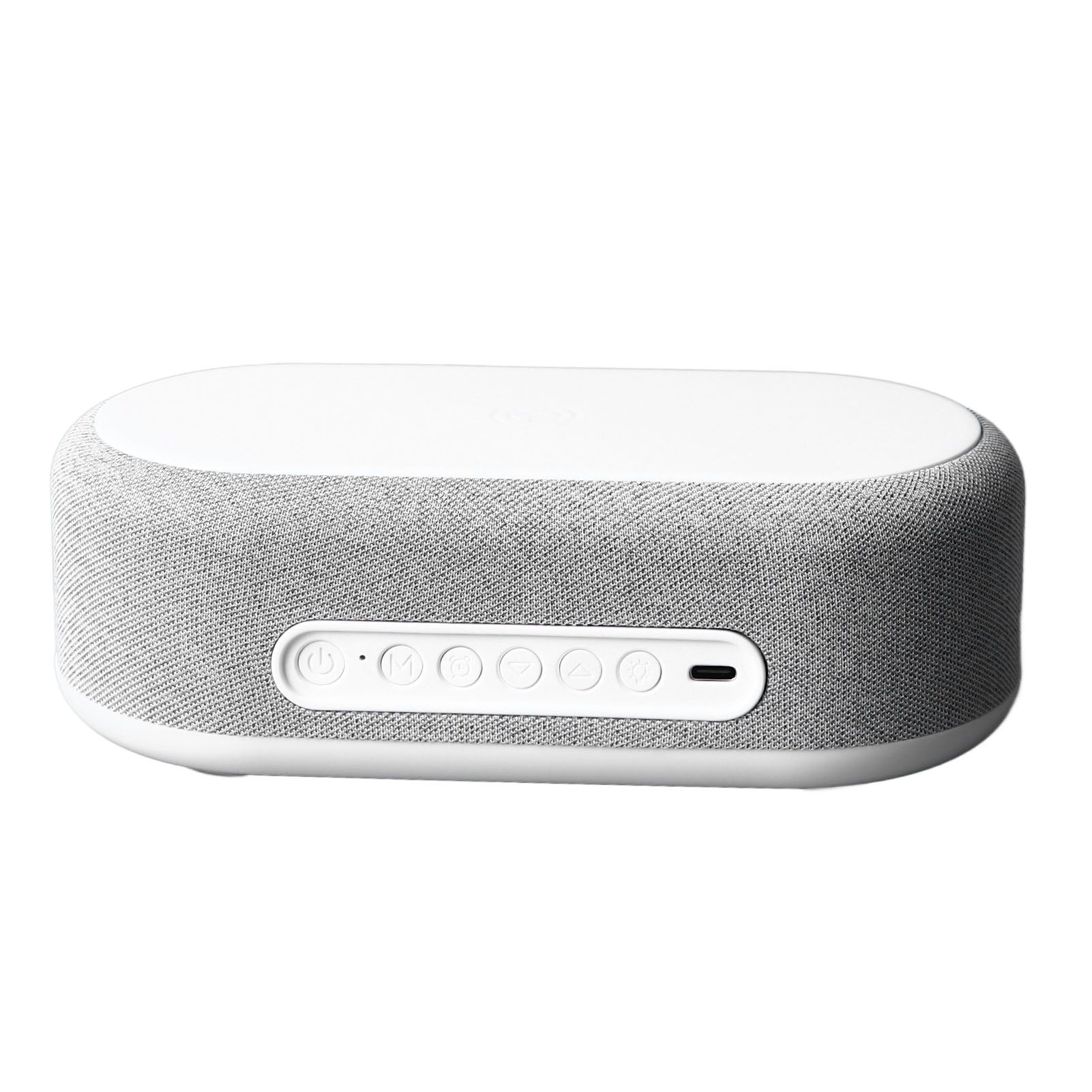 3 in 1 Alarm Clock with Wireless Charging and Night Light Portable view 7