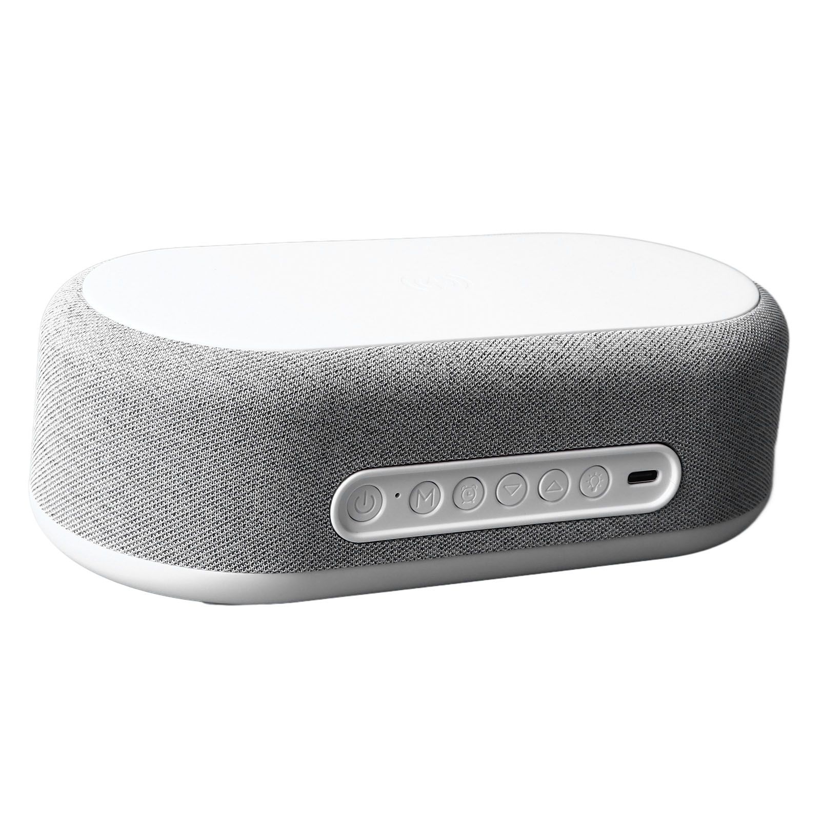 3 in 1 Alarm Clock with Wireless Charging and Night Light Portable view 8