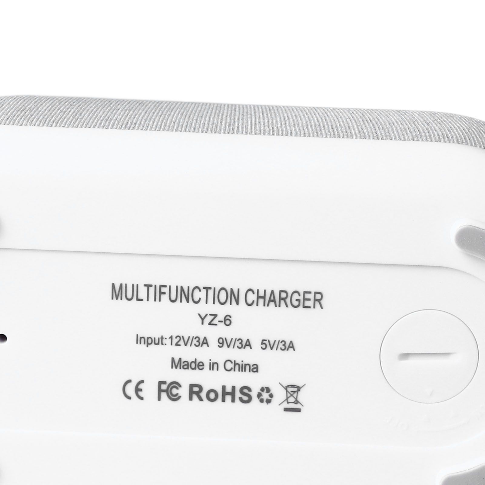 3 in 1 Alarm Clock with Wireless Charging and Night Light Portable view 13