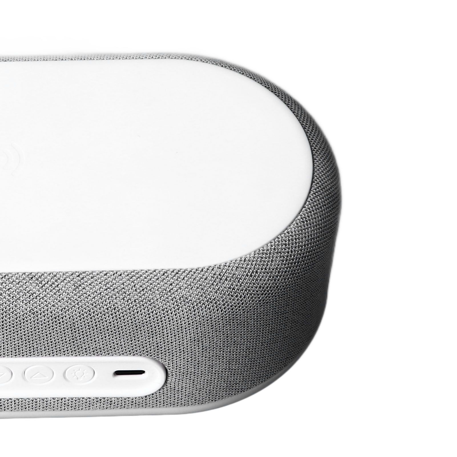 3 in 1 Alarm Clock with Wireless Charging and Night Light Portable view 15