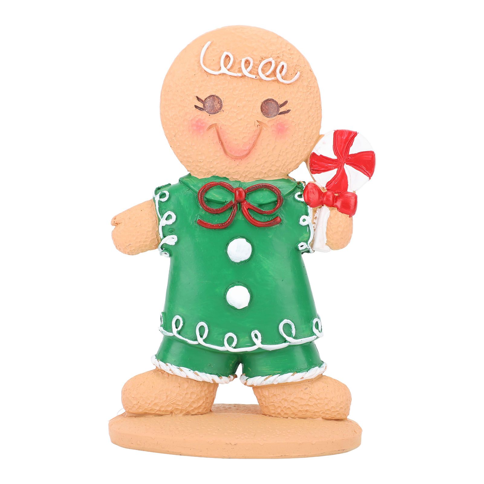 Gingerbread Kids Tabletop Figures Creativity Cute Christmas Gingerbread Table — image 1