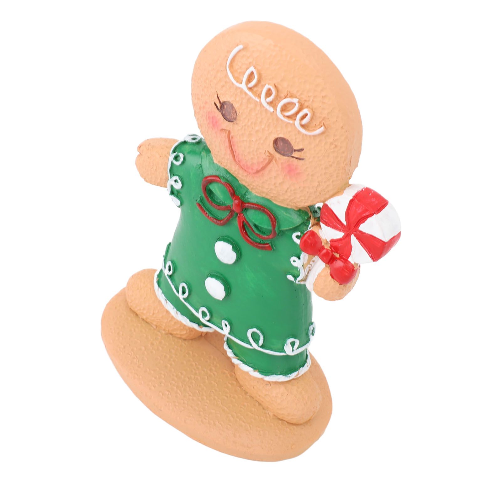 Gingerbread Kids Tabletop Figures Creativity Cute Christmas Gingerbread Table view 4