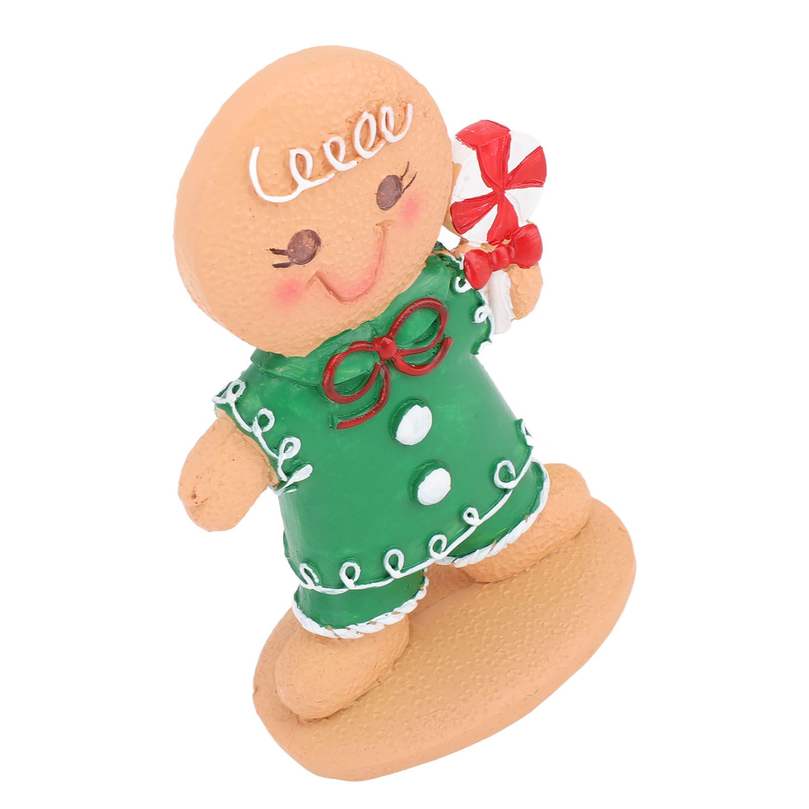 Gingerbread Kids Tabletop Figures Creativity Cute Christmas Gingerbread Table view 5