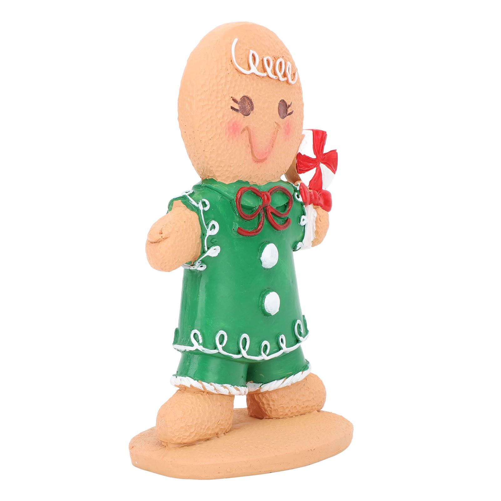 Gingerbread Kids Tabletop Figures Creativity Cute Christmas Gingerbread Table view 14
