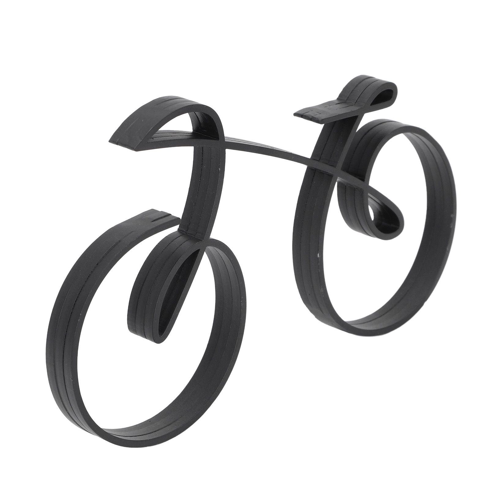 Minimalistic Bike Sculpture Metal Modern Wire Framed Style Bike Ornament Home view 10