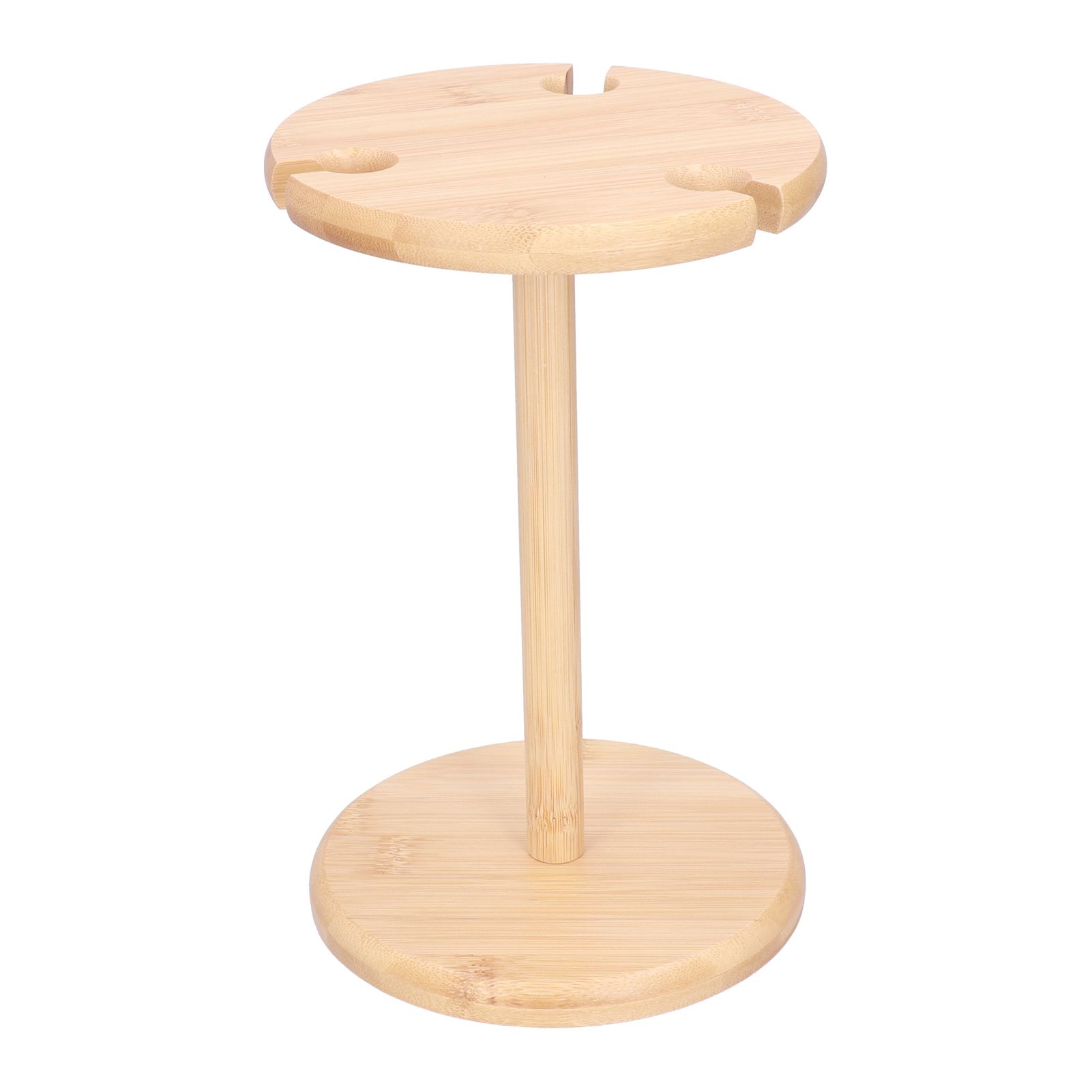 Wine Glass Cup Holder Bamboo Wood Goblet Wine Glass Hanging Drain Rack Living view 8