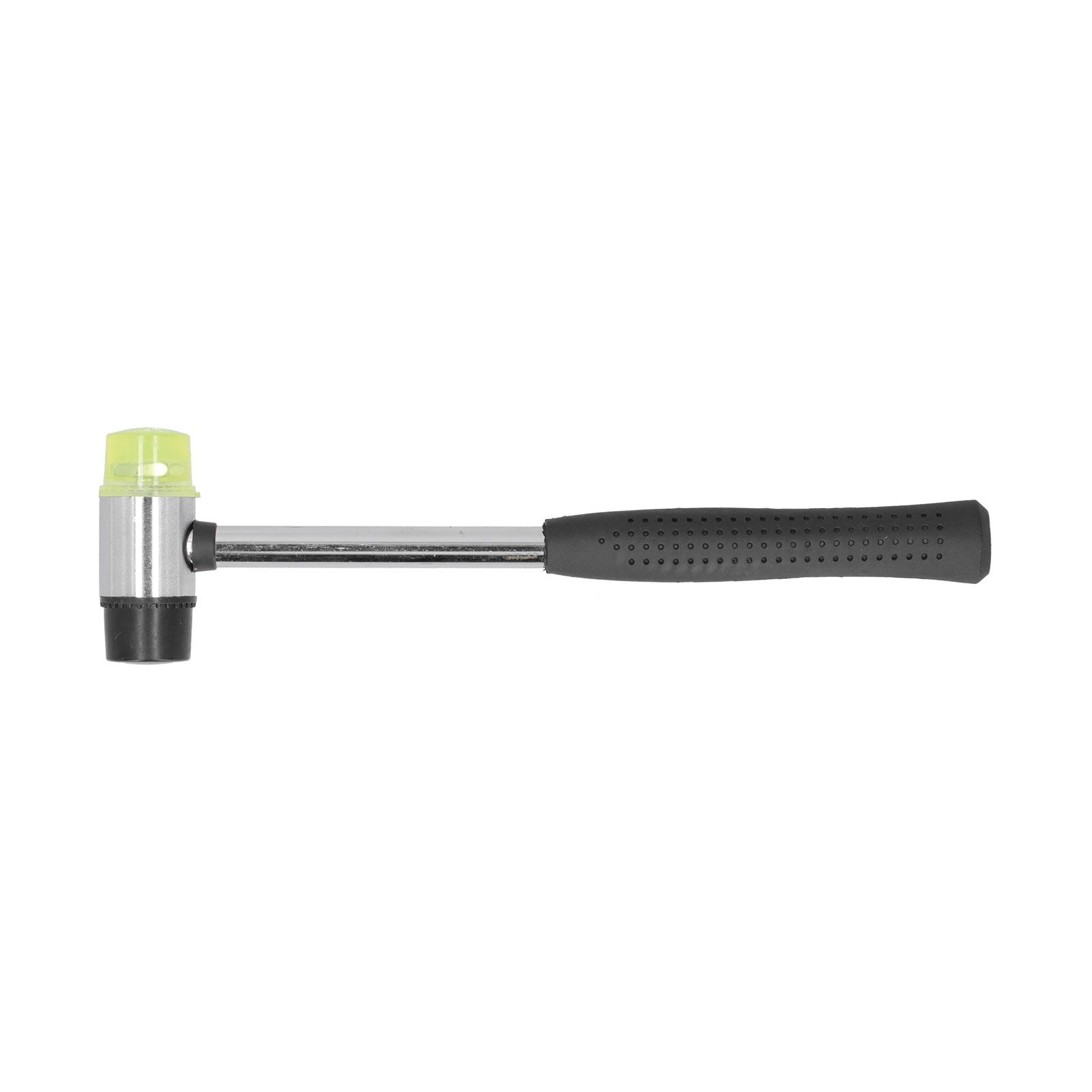 Mini Hamme Double Sided Rubber Nylon Hammer Hand Tool with Non Slip Handle for view 2