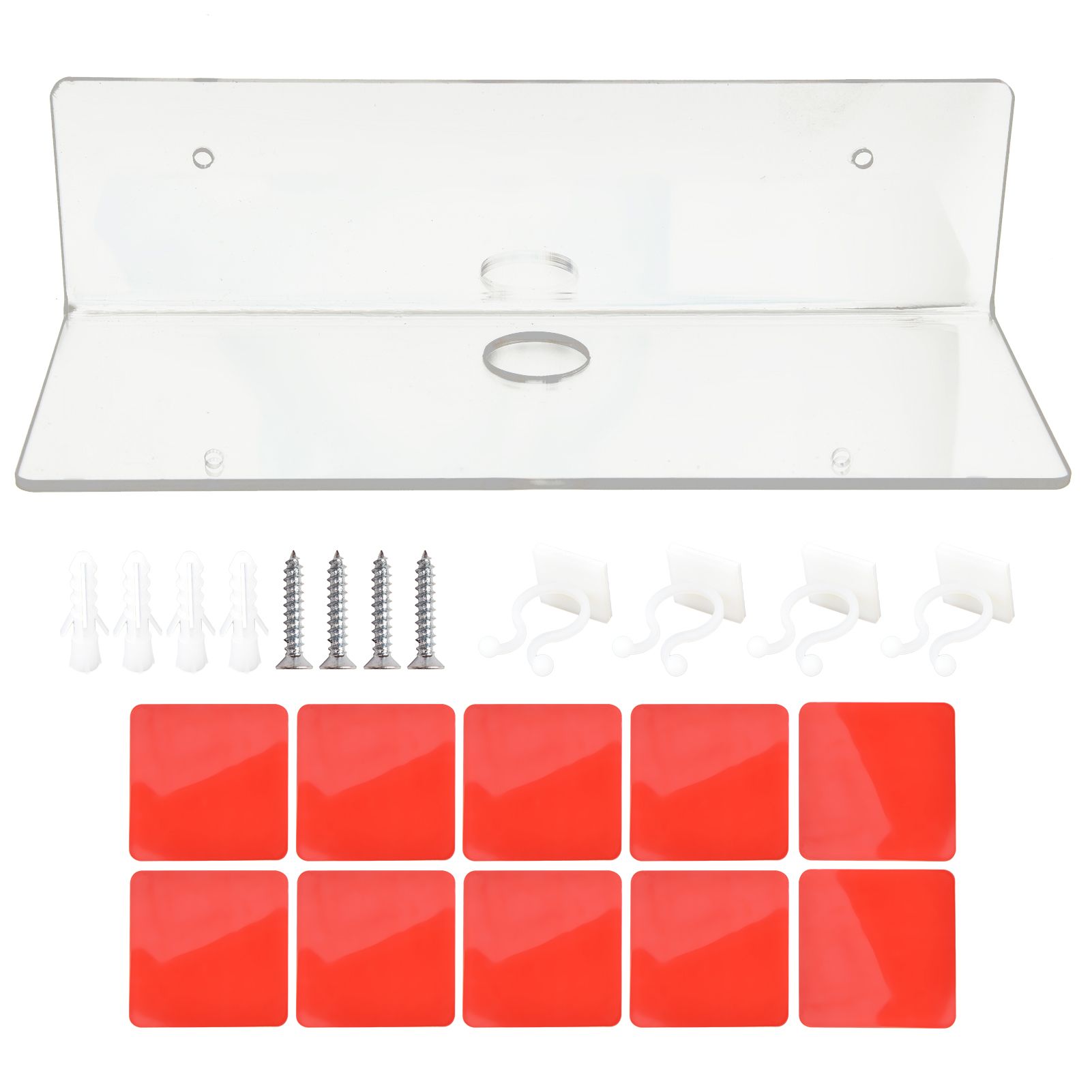 Wall Mounted Toy Holder Shooting Model Toy Acrylic Display Stand Rack Bracket