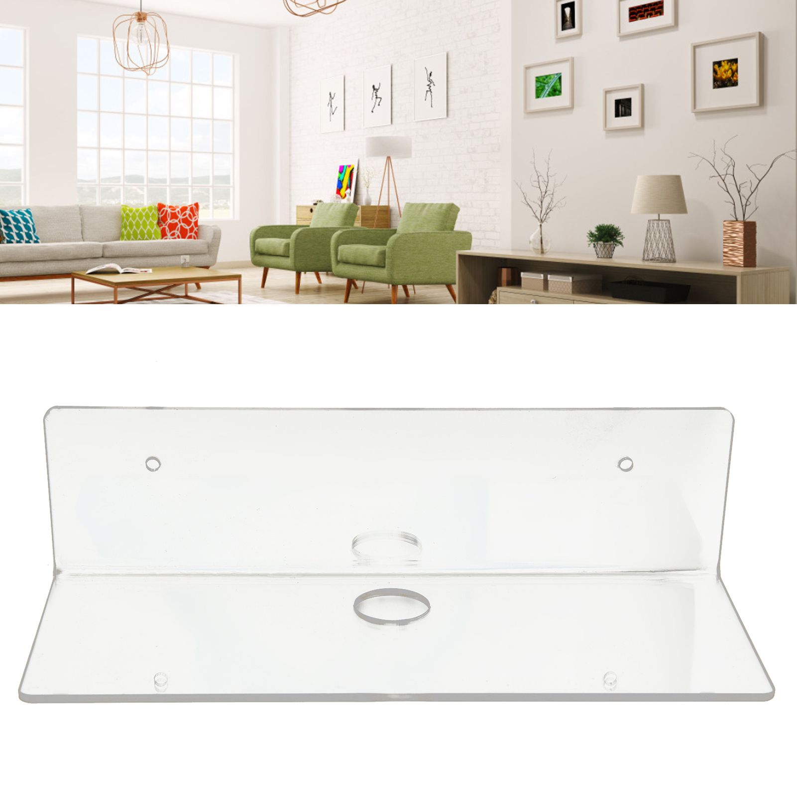 Wall Mounted Toy Holder Shooting Model Toy Acrylic Display Stand Rack Bracket view 11