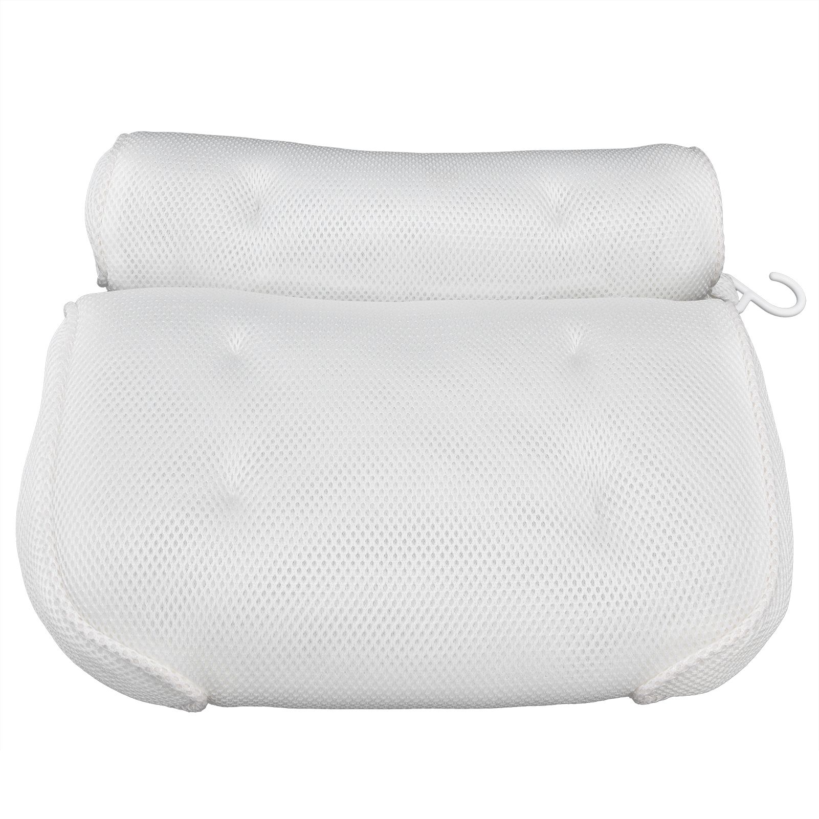 Mesh Bathroom Pillow Soft Comfortable Suction Cup Pillow Bath Tub Pillow for view 4